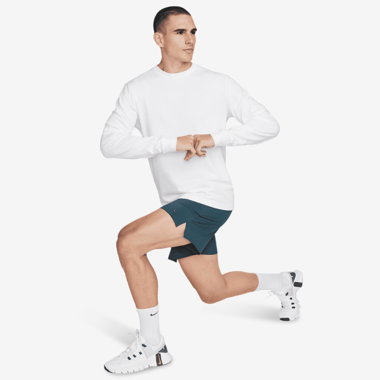 Nike Dri-FIT Primary Long Sleeve Top Image 5 of 5. Tap to open photo gallery.