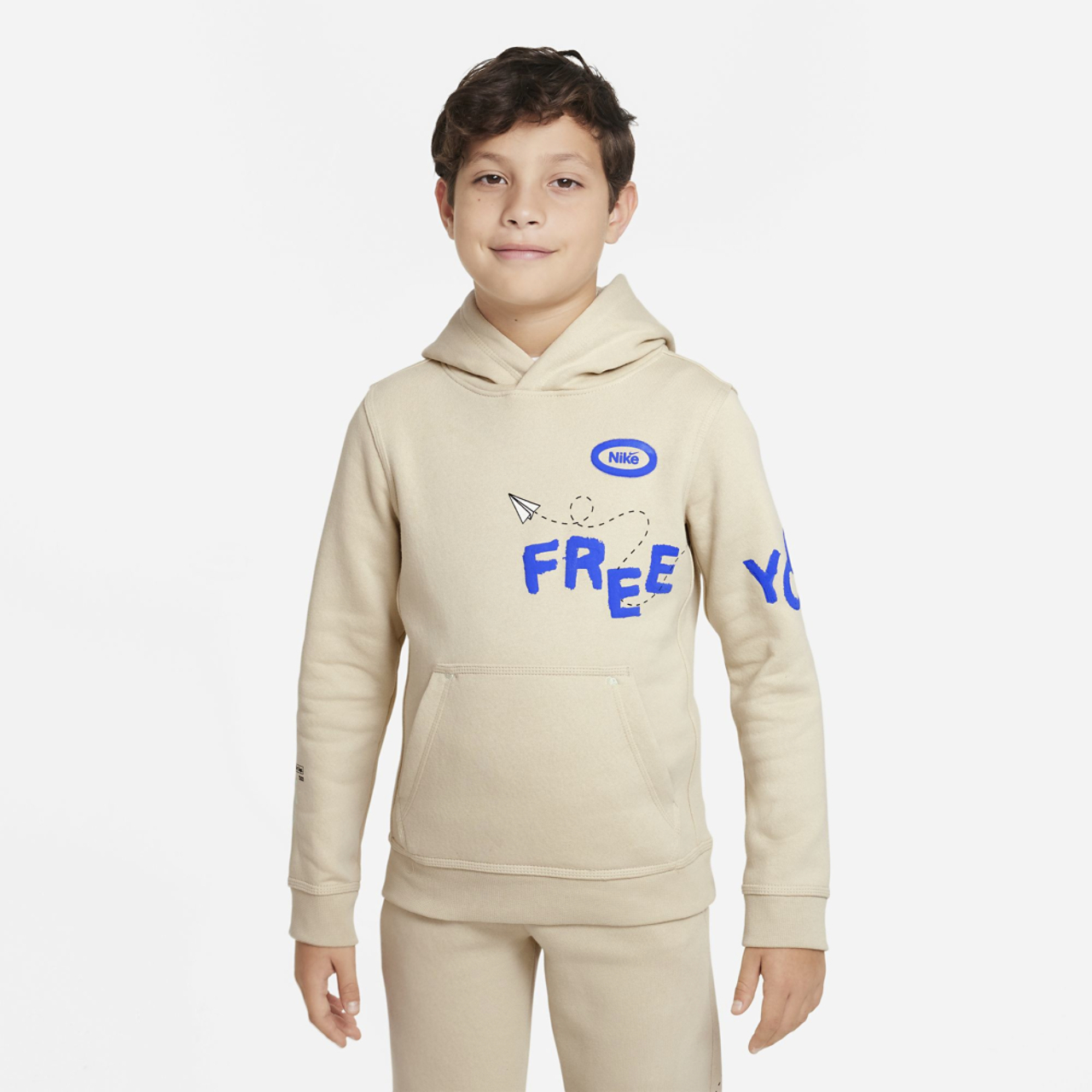 Nike NSW Club Pullover Hoodie Image 1 of 2. Tap to open photo gallery.