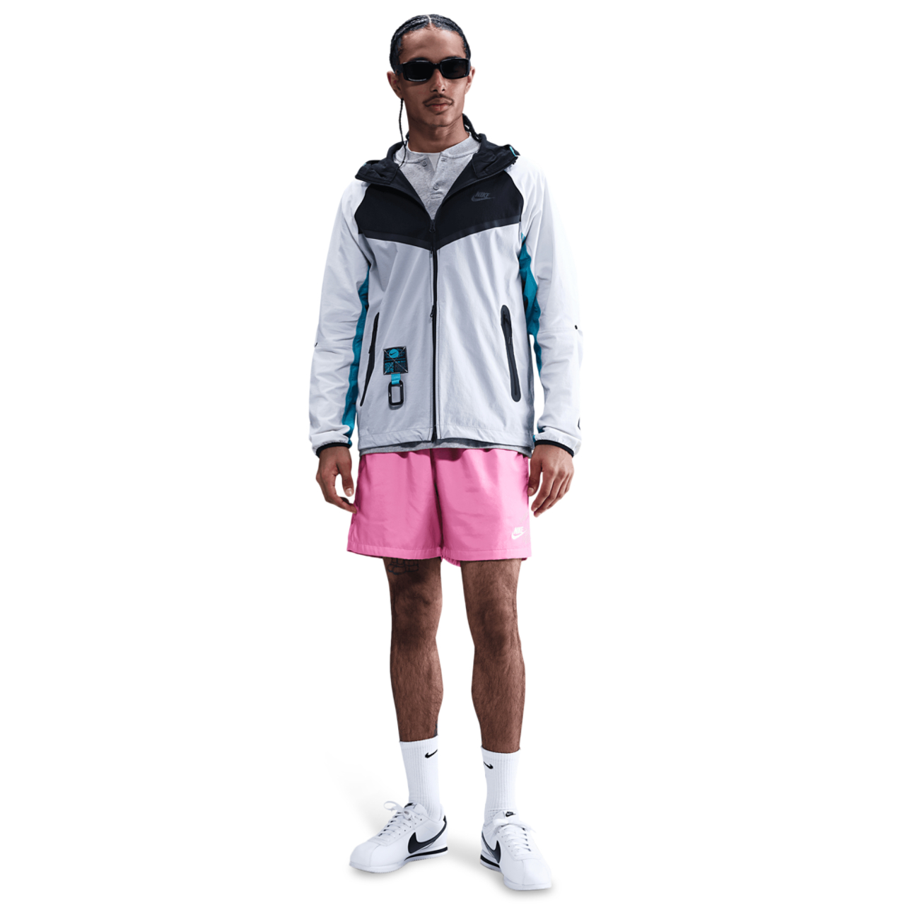 Nike Tech Woven Full-Zip Trek Jacket Image 1 of 6. Tap to open photo gallery.