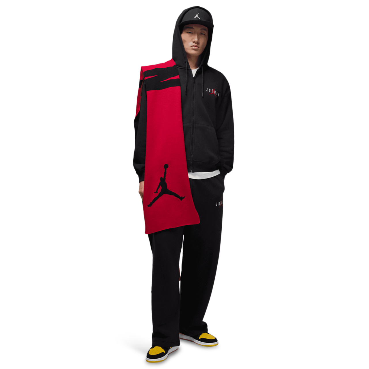 Jordan Brooklyn Oversize Stretch Full-Zip Hoodie - Men's | Foot Locker