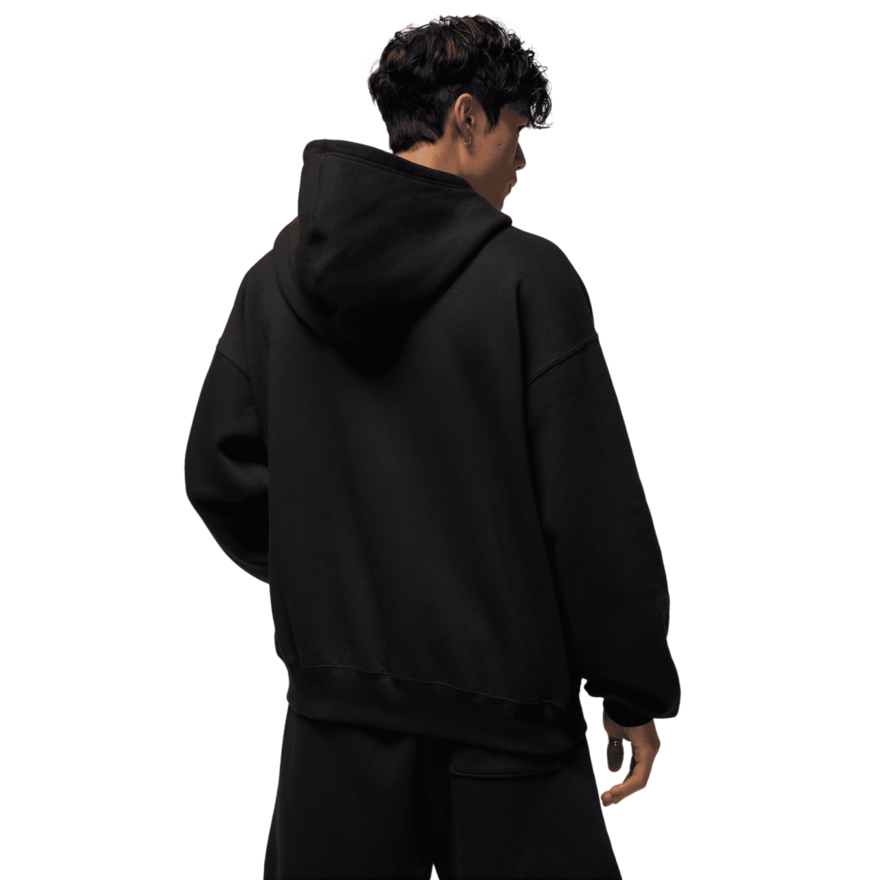 Jordan Brooklyn Oversize Stretch Pullover Hoodie Image 2 of 6. Tap to open photo gallery.