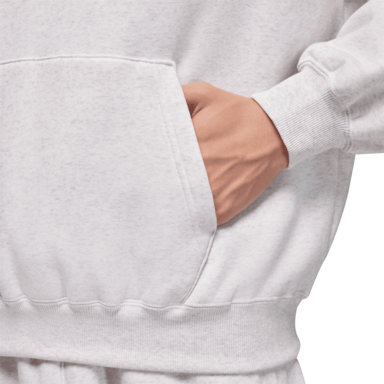 Jordan Brooklyn Oversize Stretch Pullover Hoodie Image 4 of 7. Tap to open photo gallery.