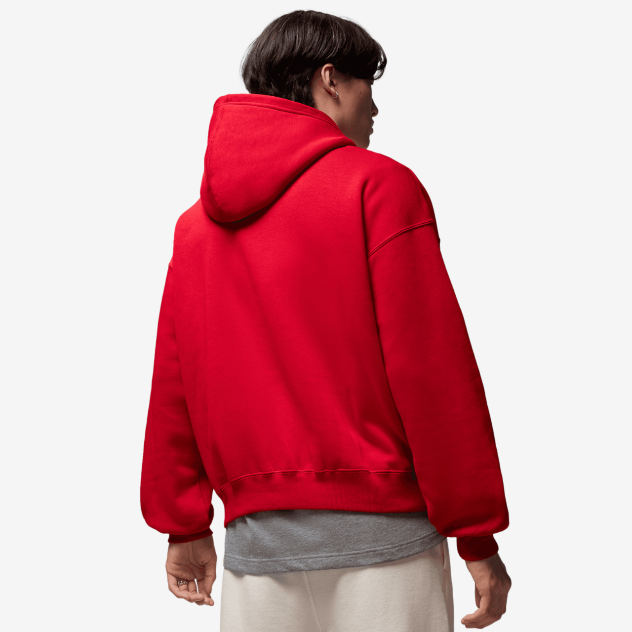 Jordan Brooklyn Oversize Stretch Pullover Hoodie Image 2 of 7. Tap to open photo gallery.