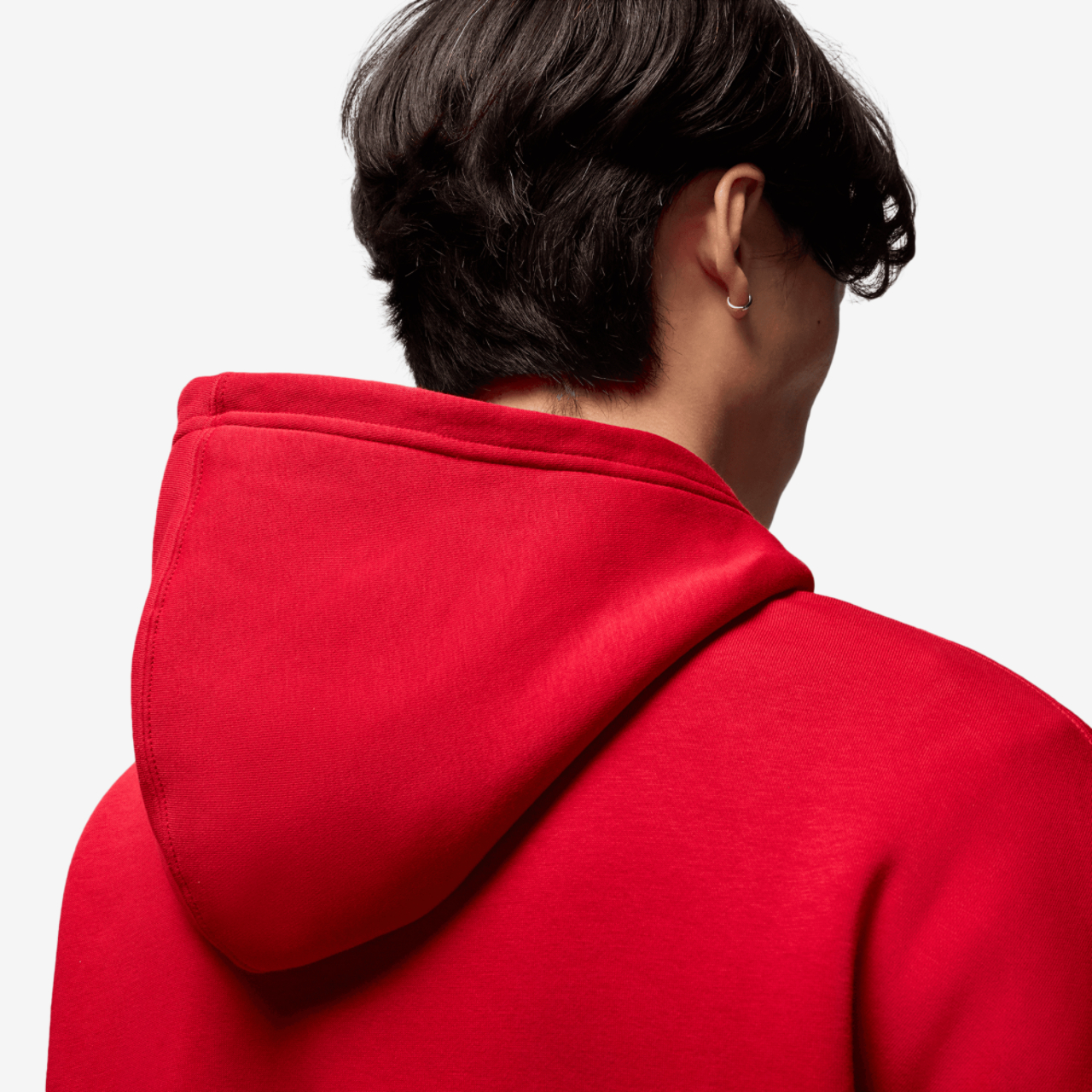 Jordan Brooklyn Oversize Stretch Pullover Hoodie Image 6 of 7. Tap to open photo gallery.