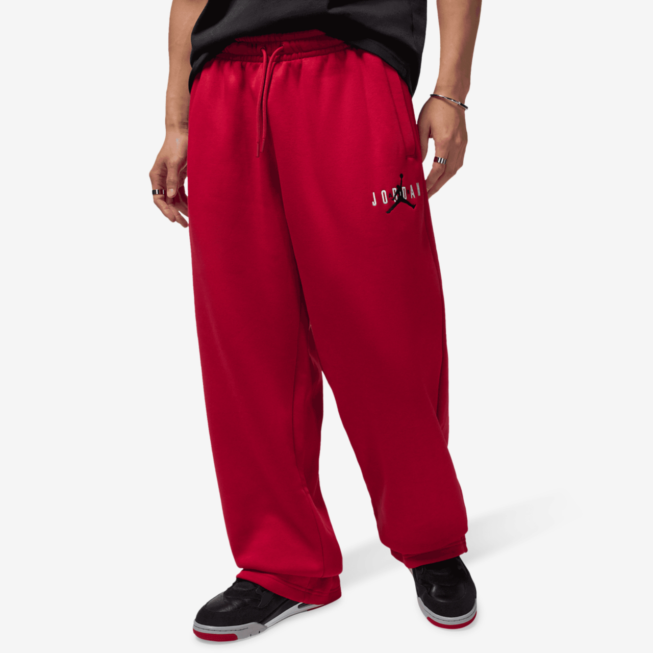 Jordan Brooklyn Oversize Stretch Pants Image 1 of 5. Tap to open photo gallery.