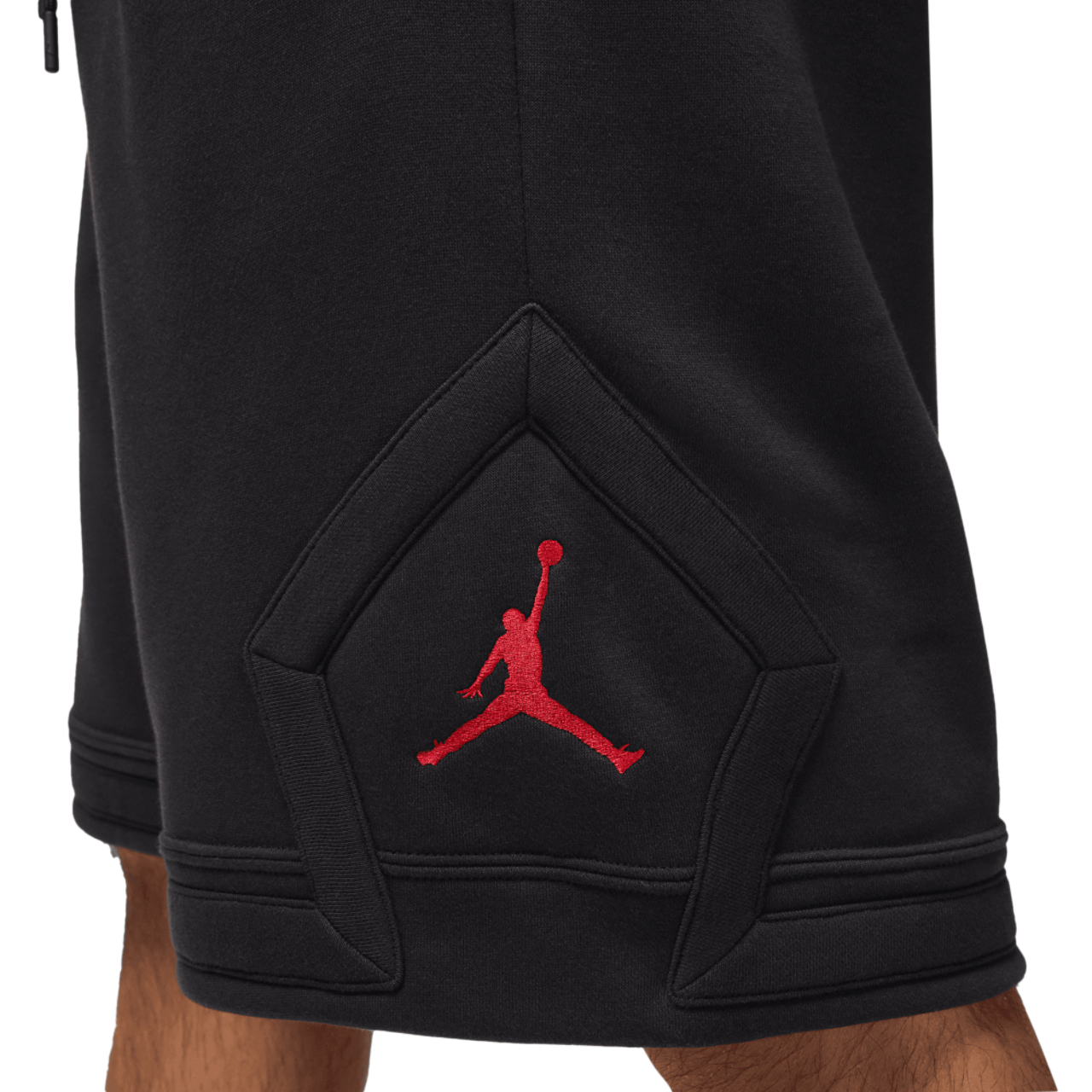 Jordan Brooklyn Oversize Stretch Shorts Image 5 of 7. Tap to open photo gallery.