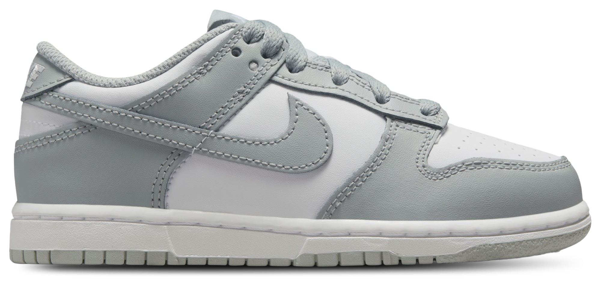 Nike Dunk Low 童款 - Light Smoke Grey/White/White - Image 1