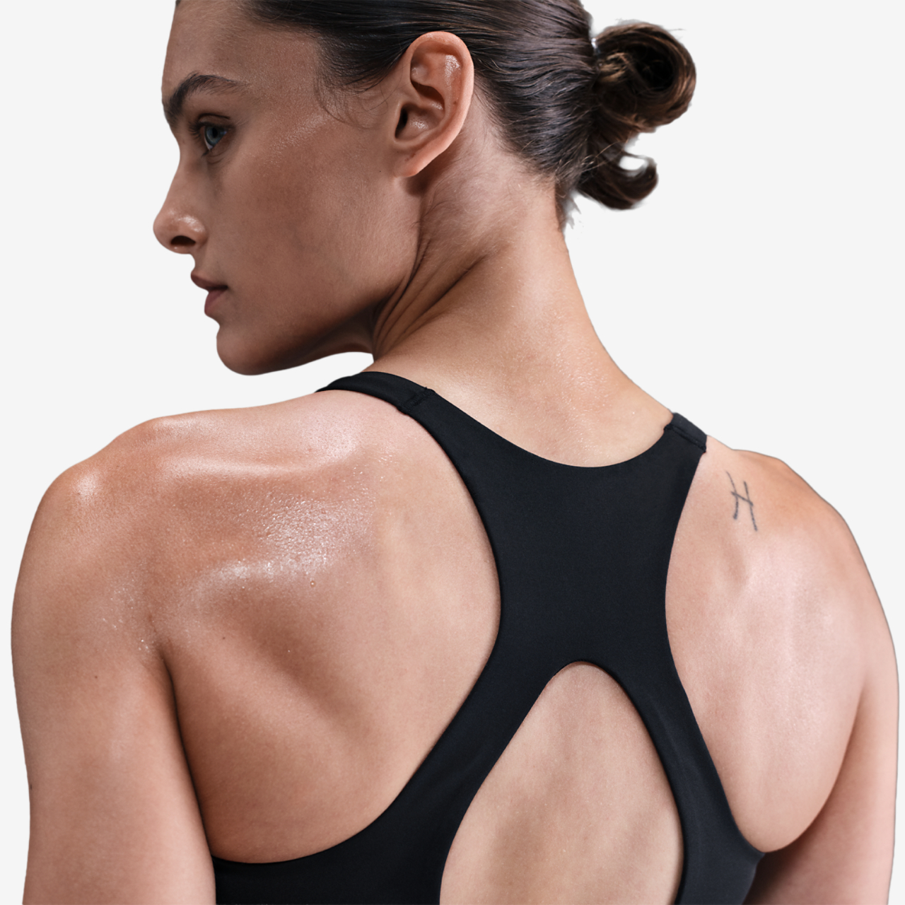 Nike Drifit Universal Medium Support Bra Image 2 of 4. Tap to open photo gallery.