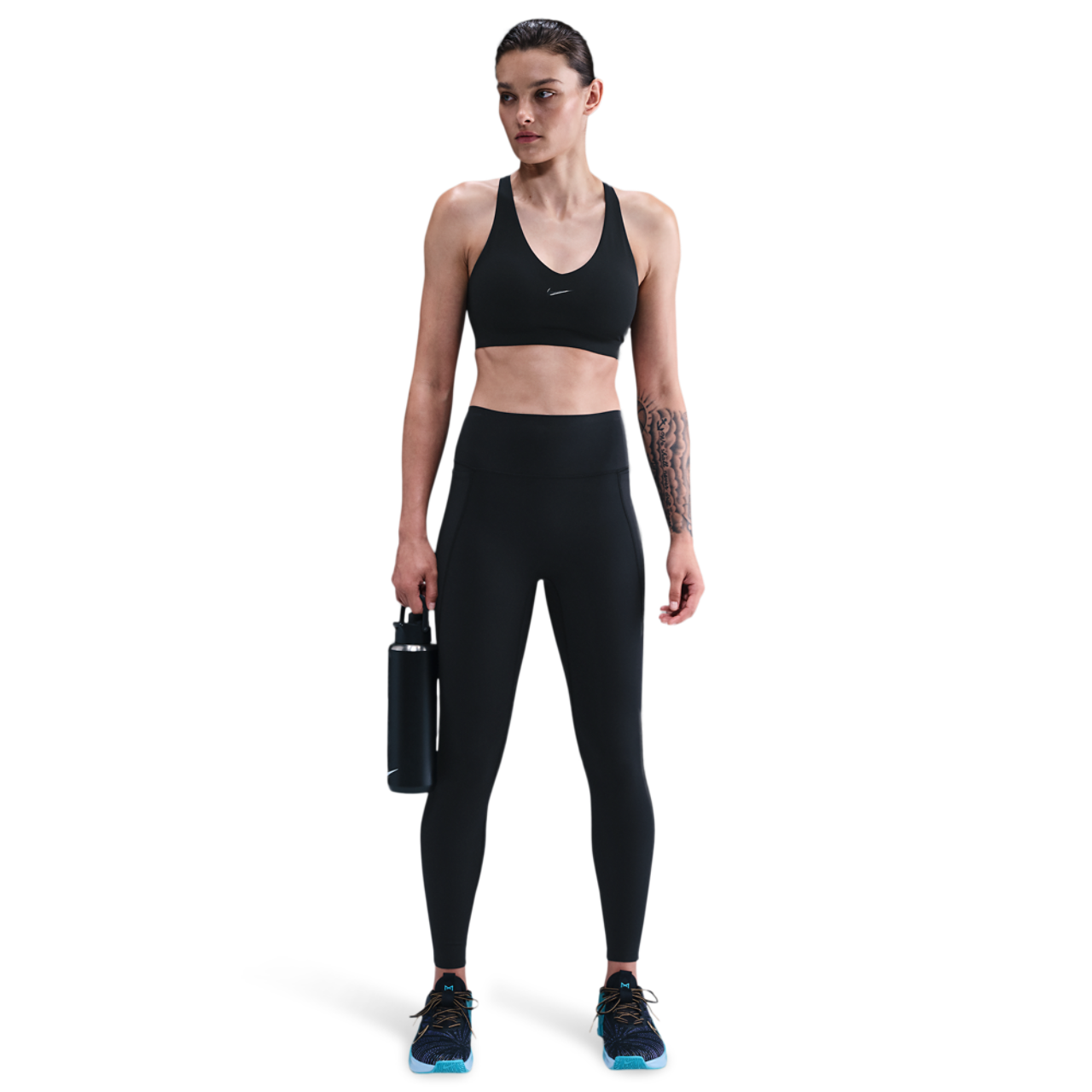 Nike Drifit Universal Medium Support Bra Image 3 of 4. Tap to open photo gallery.