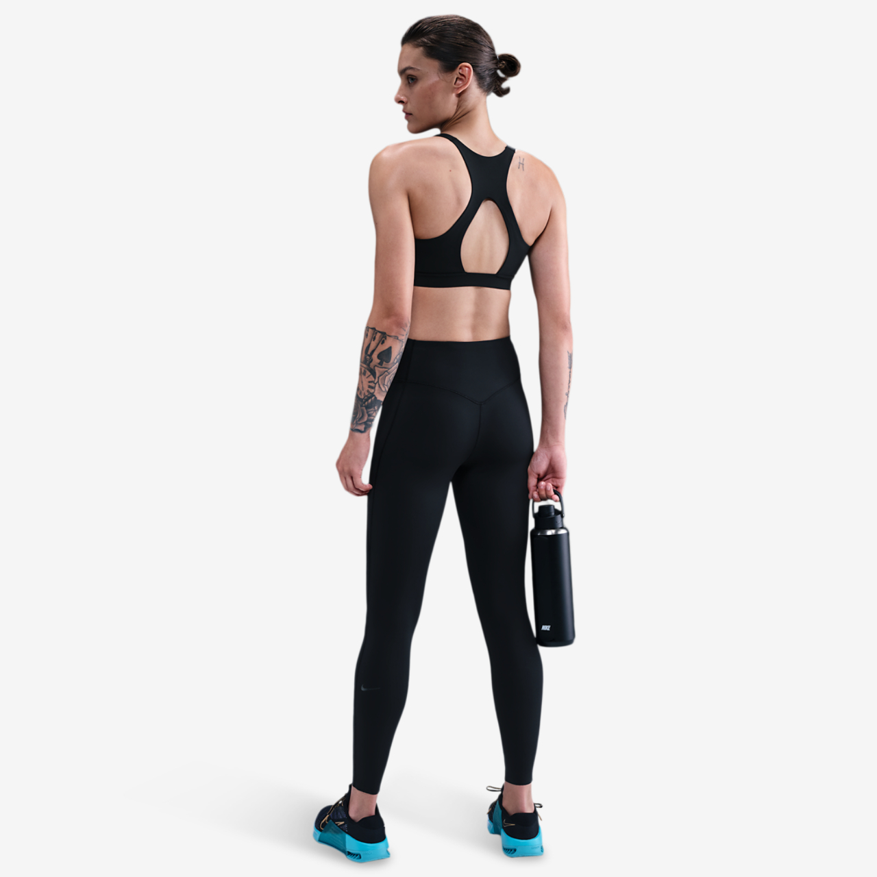 Nike Drifit Universal Medium Support Bra Image 4 of 4. Tap to open photo gallery.