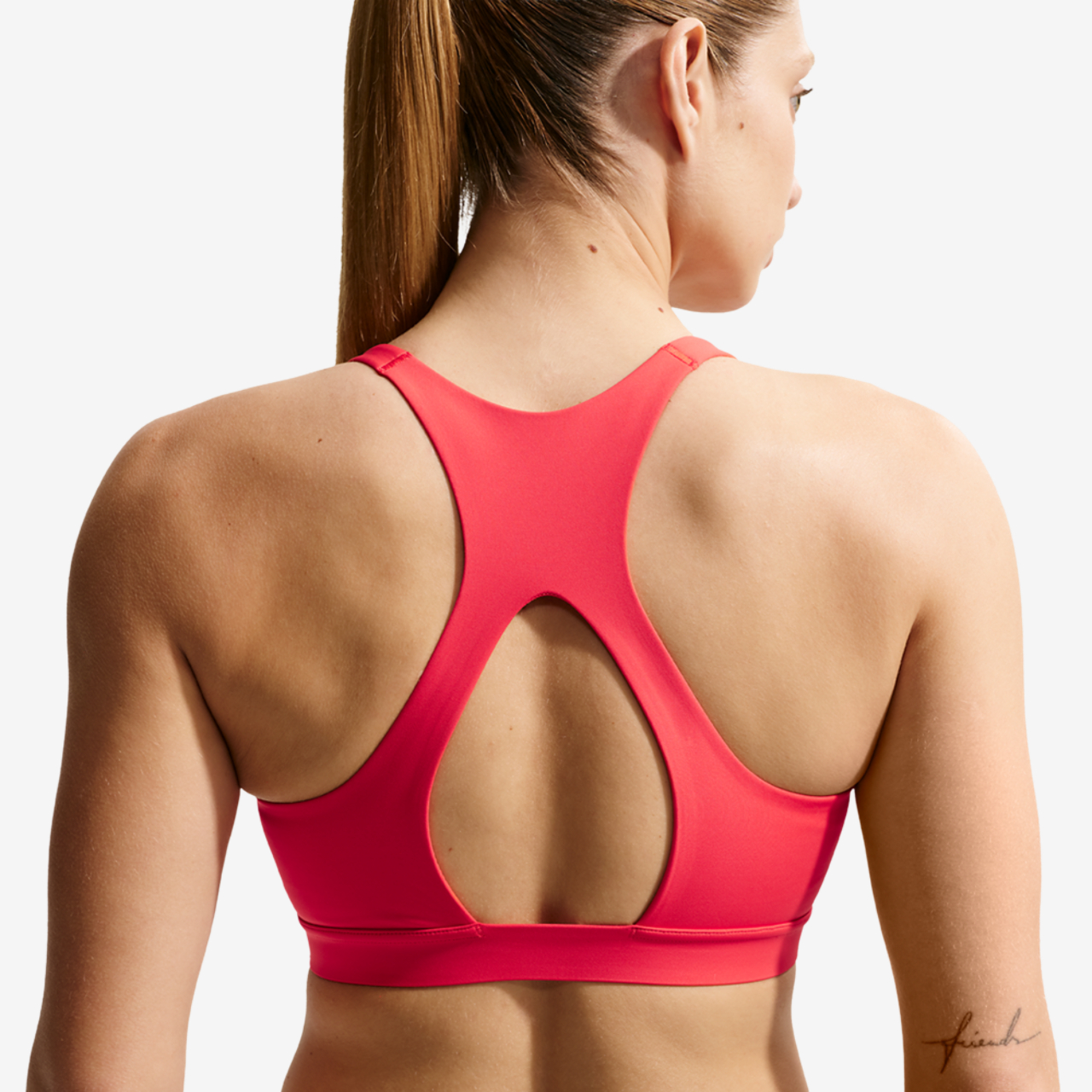 Nike Drifit Universal Medium Support Bra Image 2 of 2. Tap to open photo gallery.