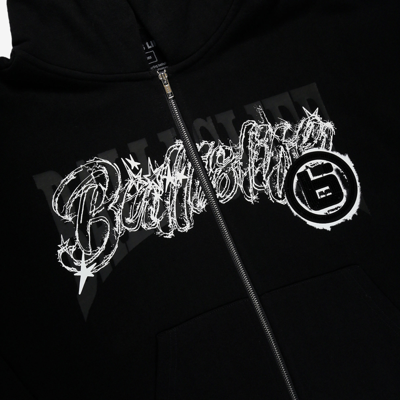 Ball Is Life Full-Zip Hoodie Image 3 of 6. Tap to open photo gallery.
