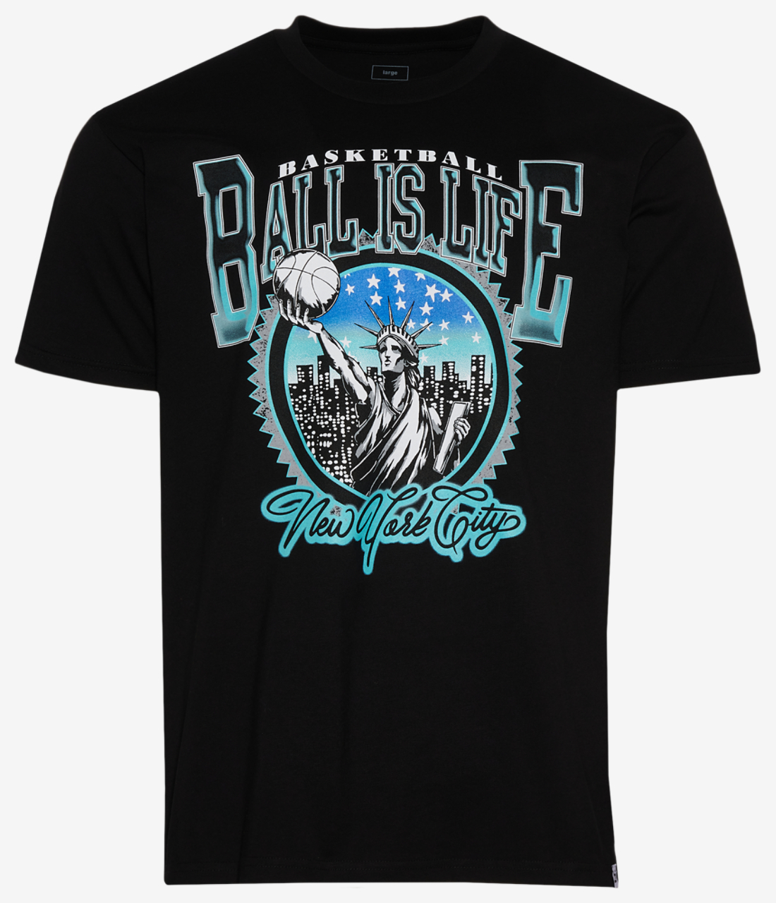 Ball Is Life NYC LL S/S T-Shirt Image 1 of 2. Tap to open photo gallery.