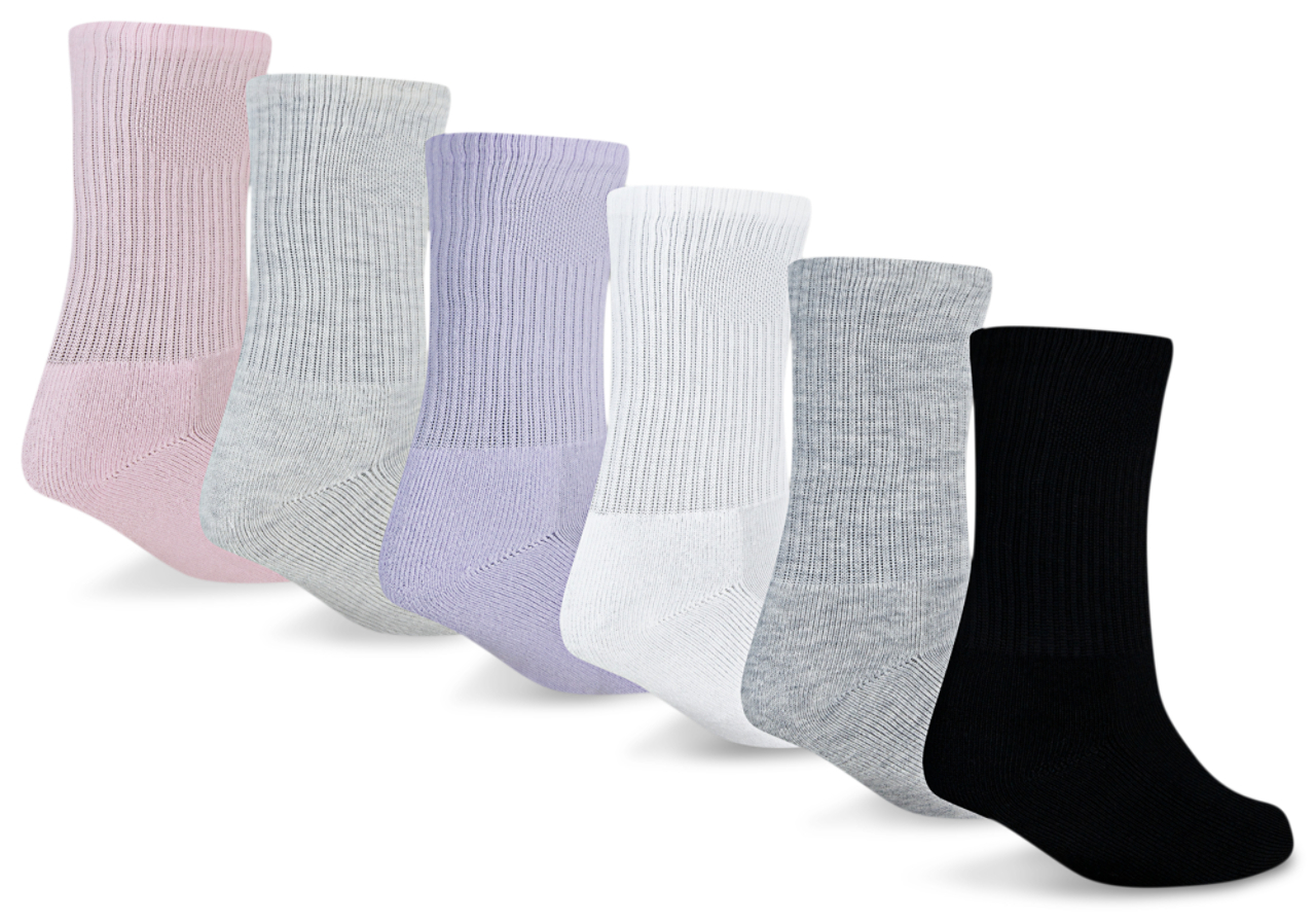 Jordan Everyday Essentials 6 Pack Crew Socks Image 2 of 2. Tap to open photo gallery.