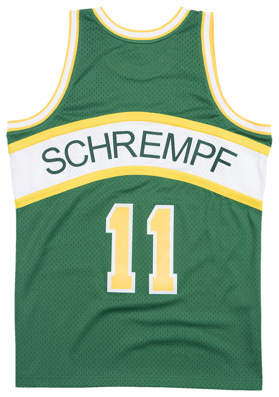 Mitchell & Ness SuperSonics Swingman Jersey Image 1 of 2. Tap to open photo gallery.