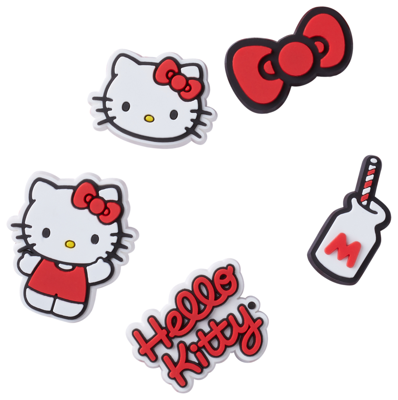 Crocs Jibbitz Hello Kitty 5 Pack Image 1 of 7. Tap to open photo gallery.