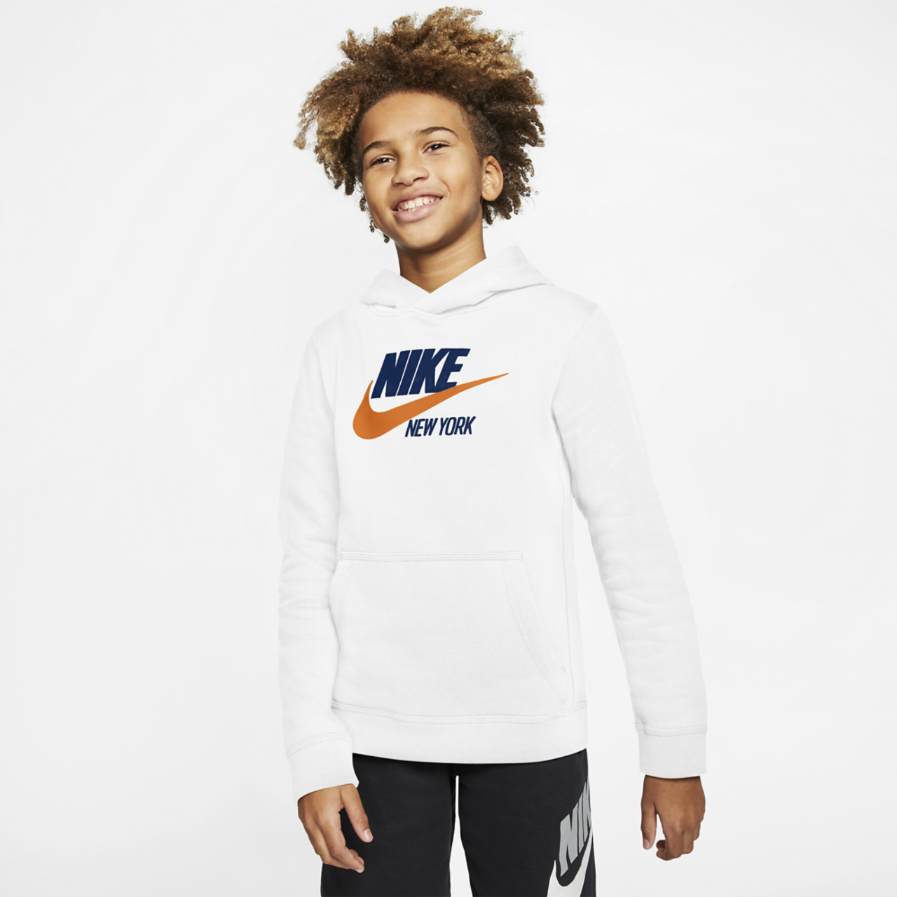 Nike NYC Club Pullover Hoodie Image 1 of 2. Tap to open photo gallery.