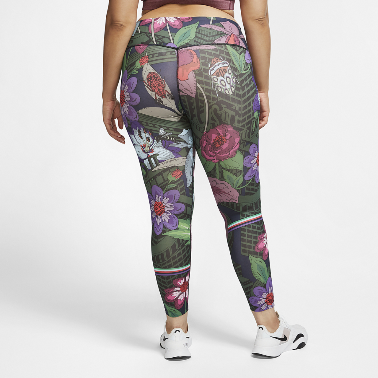 Nike Plus Size Iconclash One Tight Image 2 of 2. Tap to open photo gallery.
