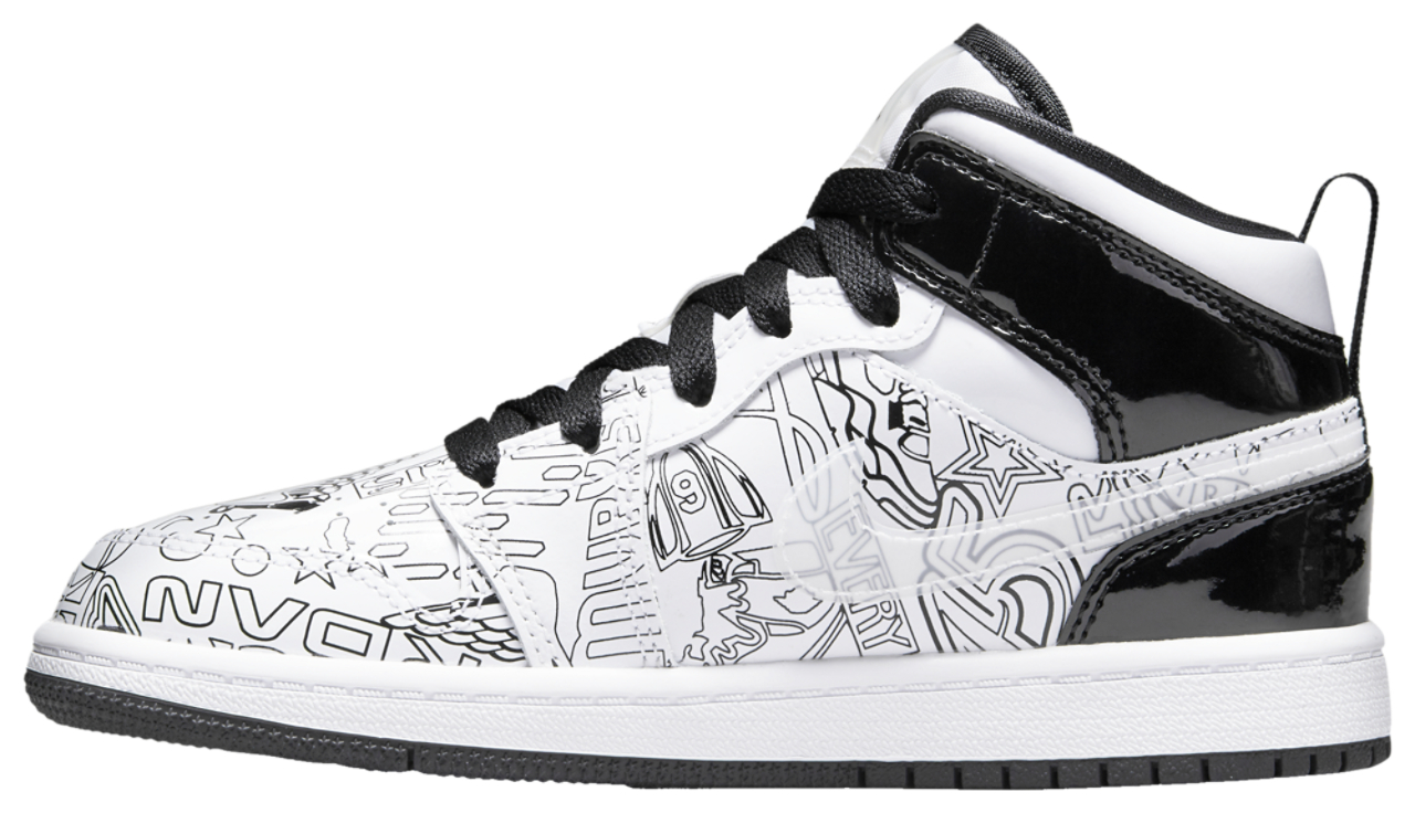 Jordan AJ 1 Mid SE Image 2 of 5. Tap to open photo gallery.