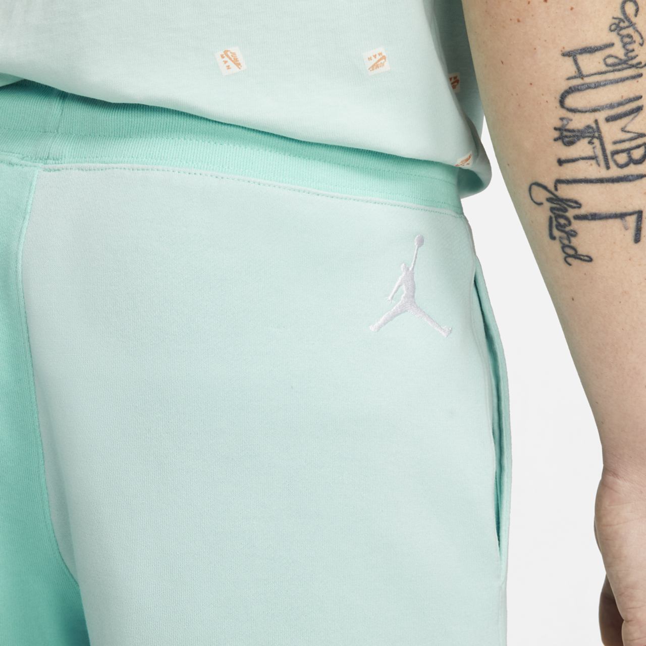 Jordan Jumpman Classic Fleece Short Image 6 of 6. Tap to open photo gallery.