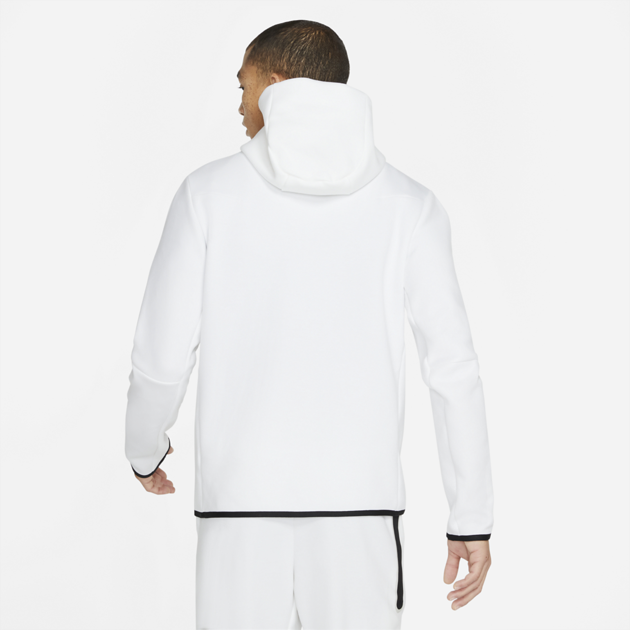 Nike Tech Fleece Full-Zip Hoodie Image 4 of 4. Tap to open photo gallery.