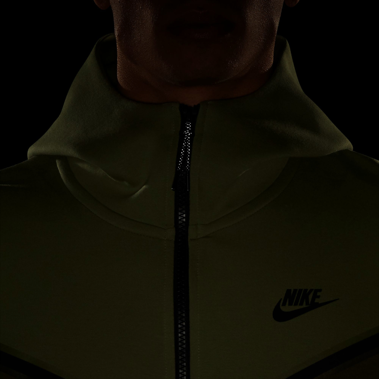 Nike Tech Fleece Full-Zip Hoodie Image 4 of 4. Tap to open photo gallery.