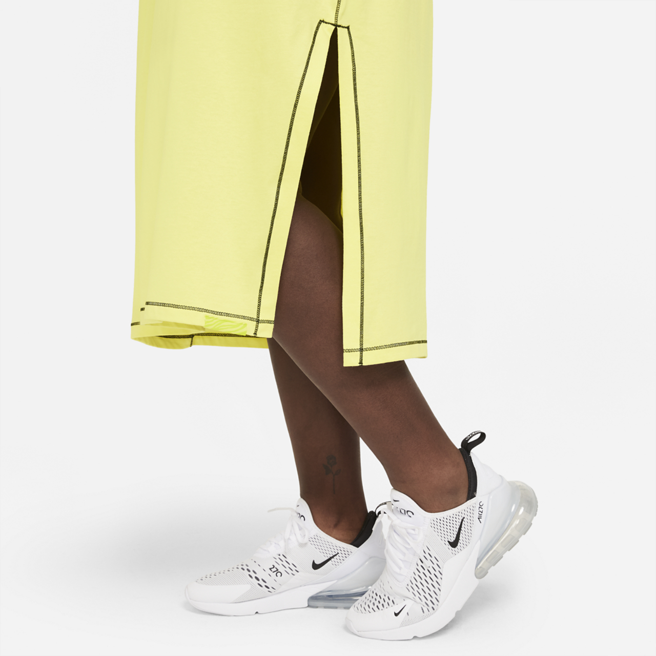 Nike Icon Clash Maxi Dress Image 3 of 4. Tap to open photo gallery.