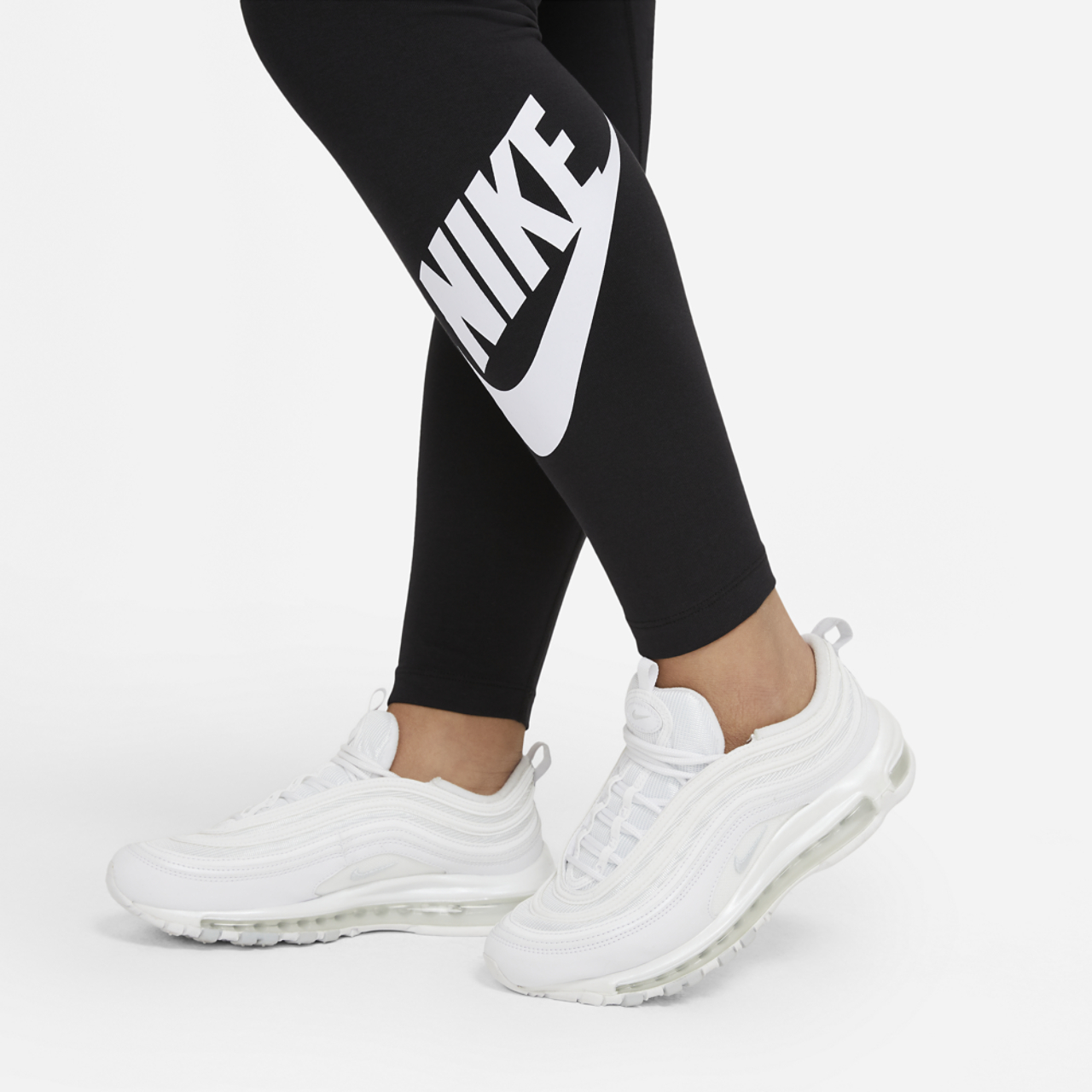 Nike Plus Size Essential Leggings 2.0 Image 4 of 4. Tap to open photo gallery.
