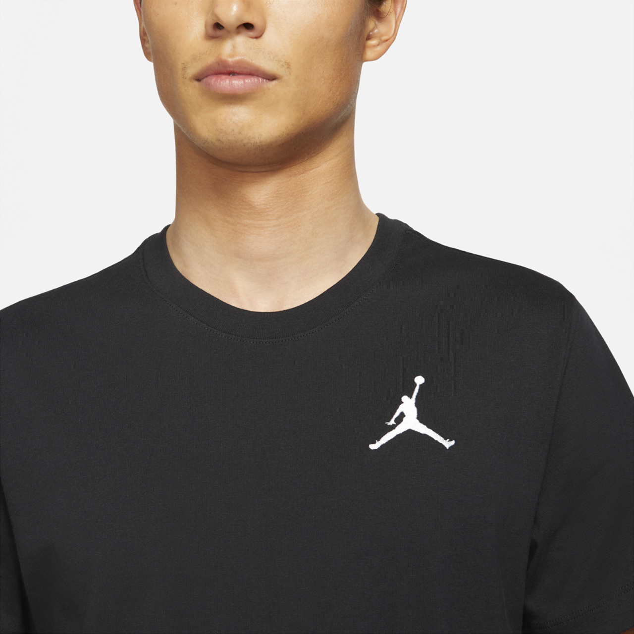 Jordan Jumpman Embroidered T-Shirt Image 4 of 4. Tap to open photo gallery.