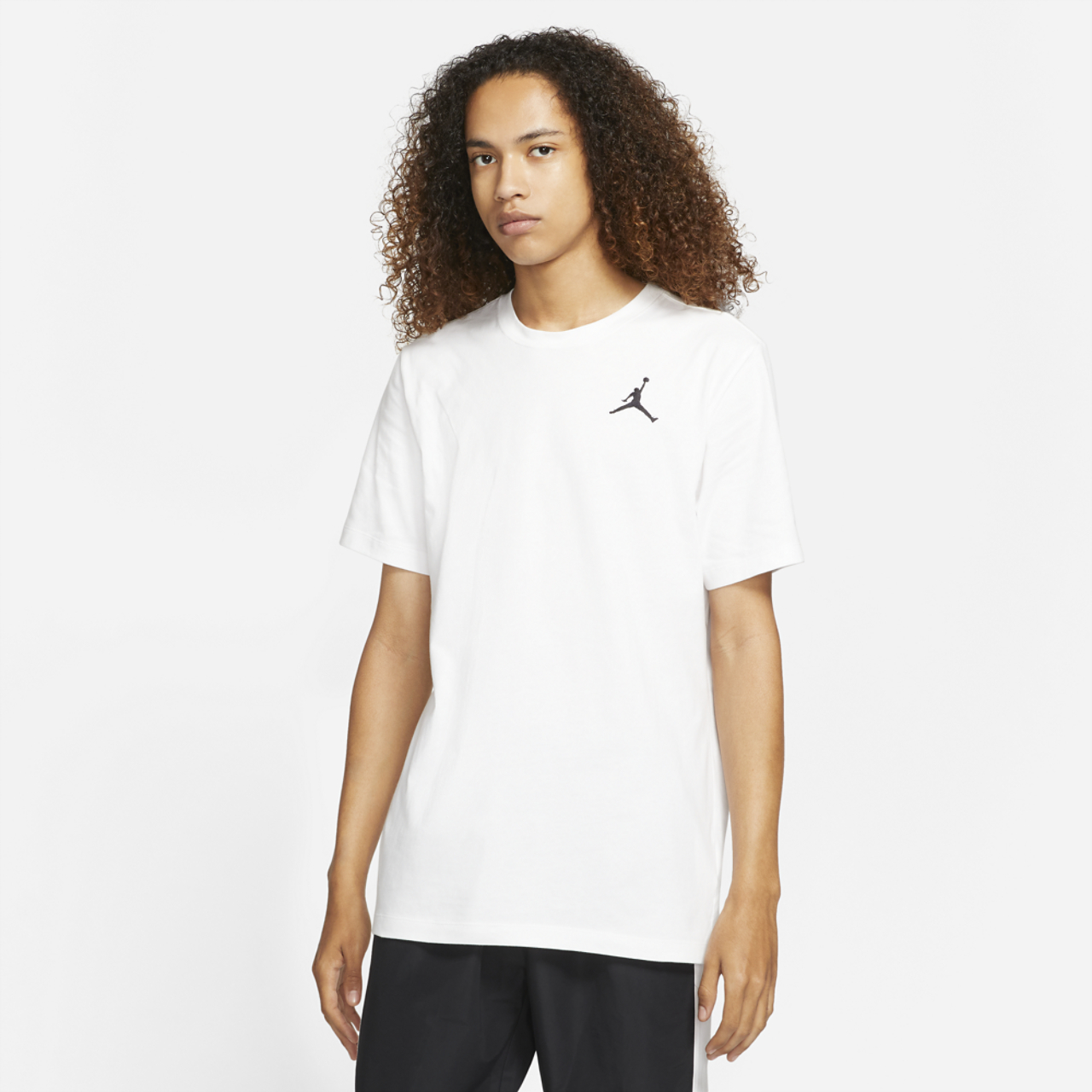 Jordan Jumpman Embroidered T-Shirt Image 1 of 4. Tap to open photo gallery.