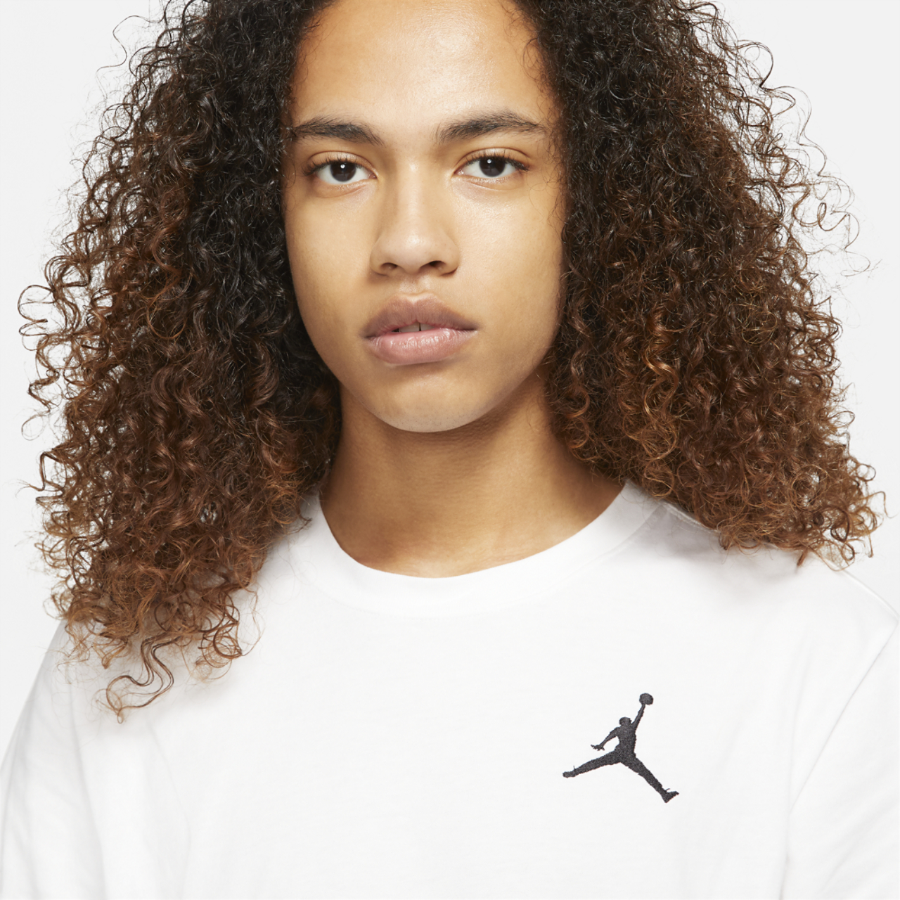 Jordan Jumpman Embroidered T-Shirt Image 4 of 4. Tap to open photo gallery.