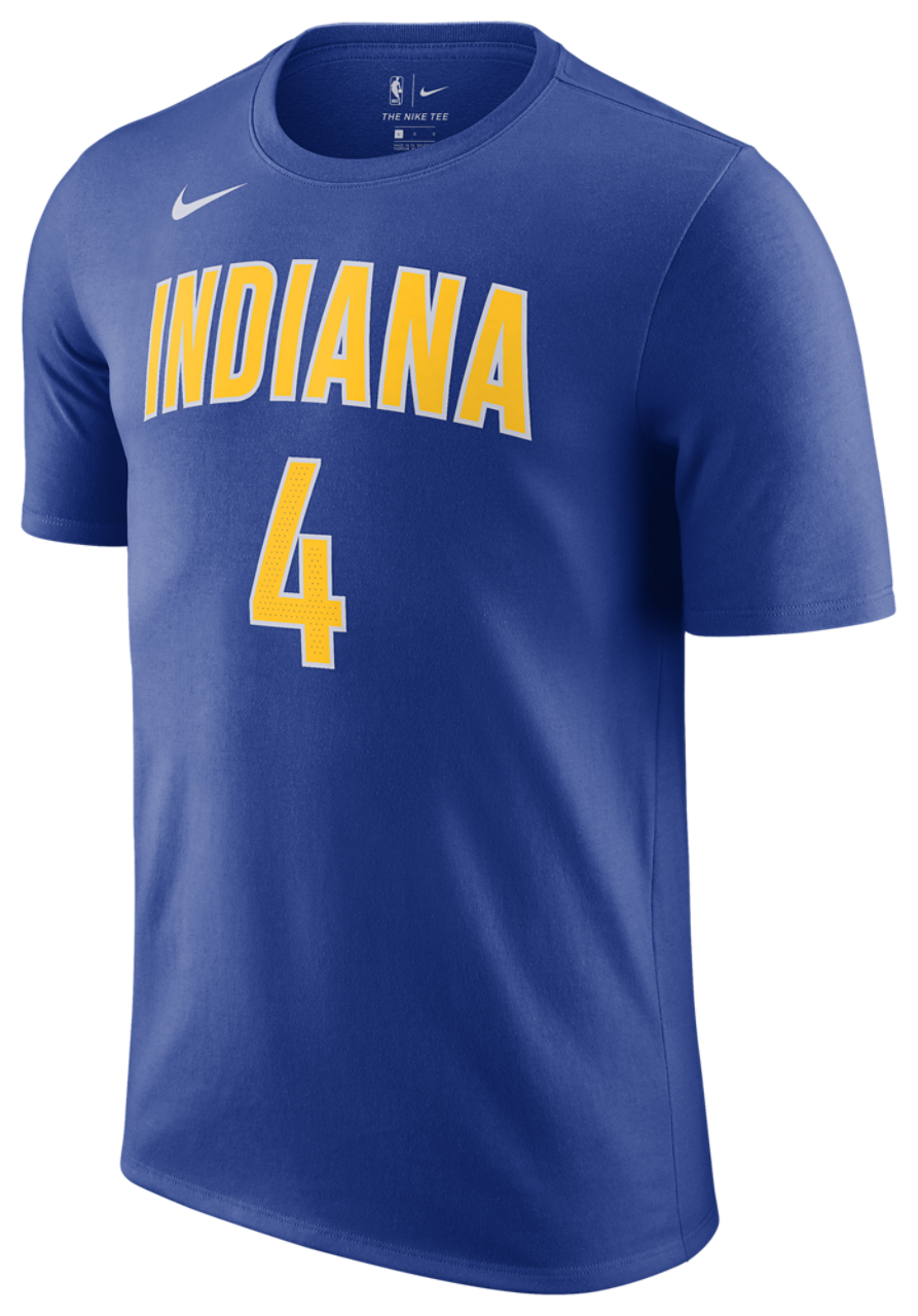 Nike Pacers Player Name & Number DFCT T-Shirt Image 2 of 2. Tap to open photo gallery.