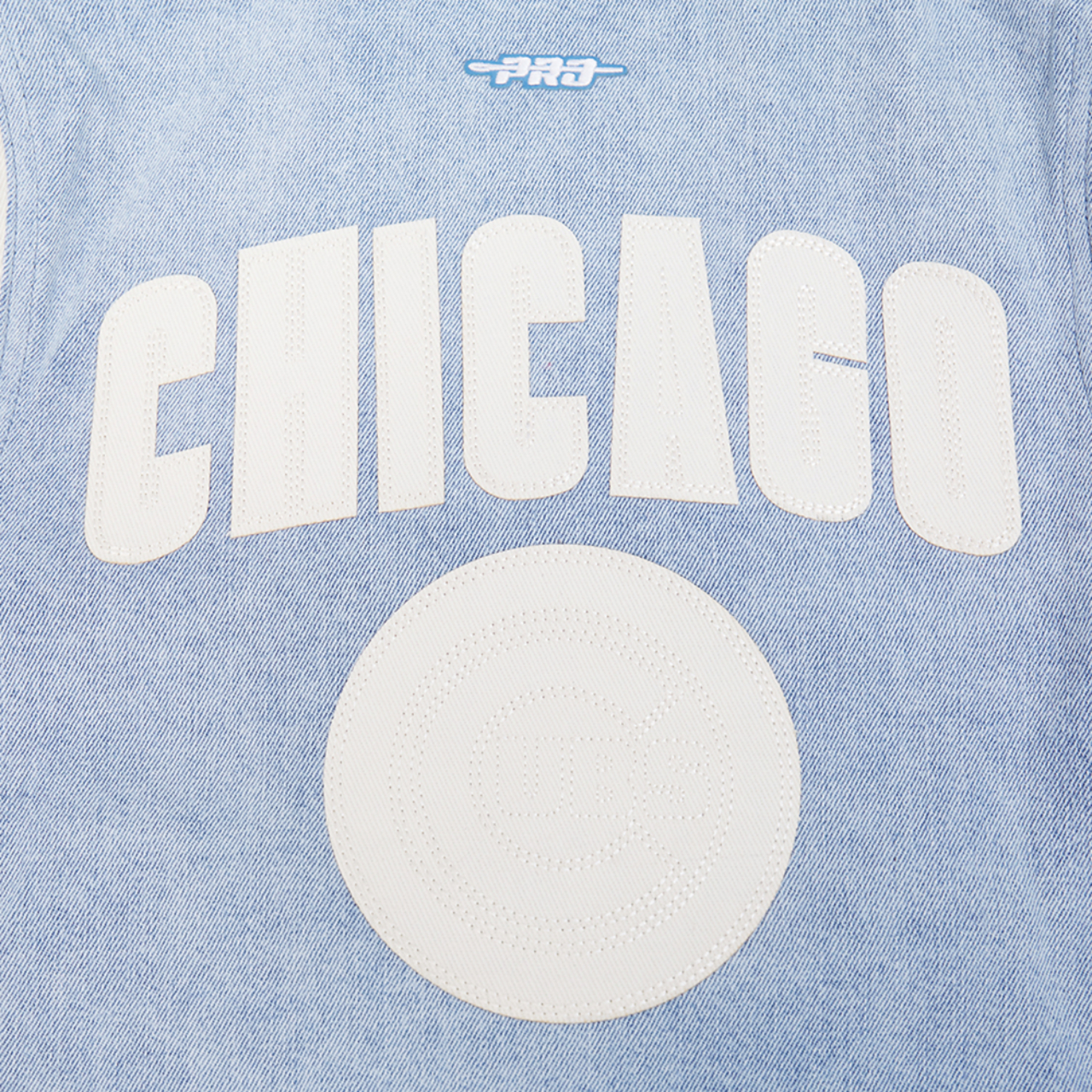 Pro Standard Chicago Cubs Denim Jacket Image 4 of 5. Tap to open photo gallery.