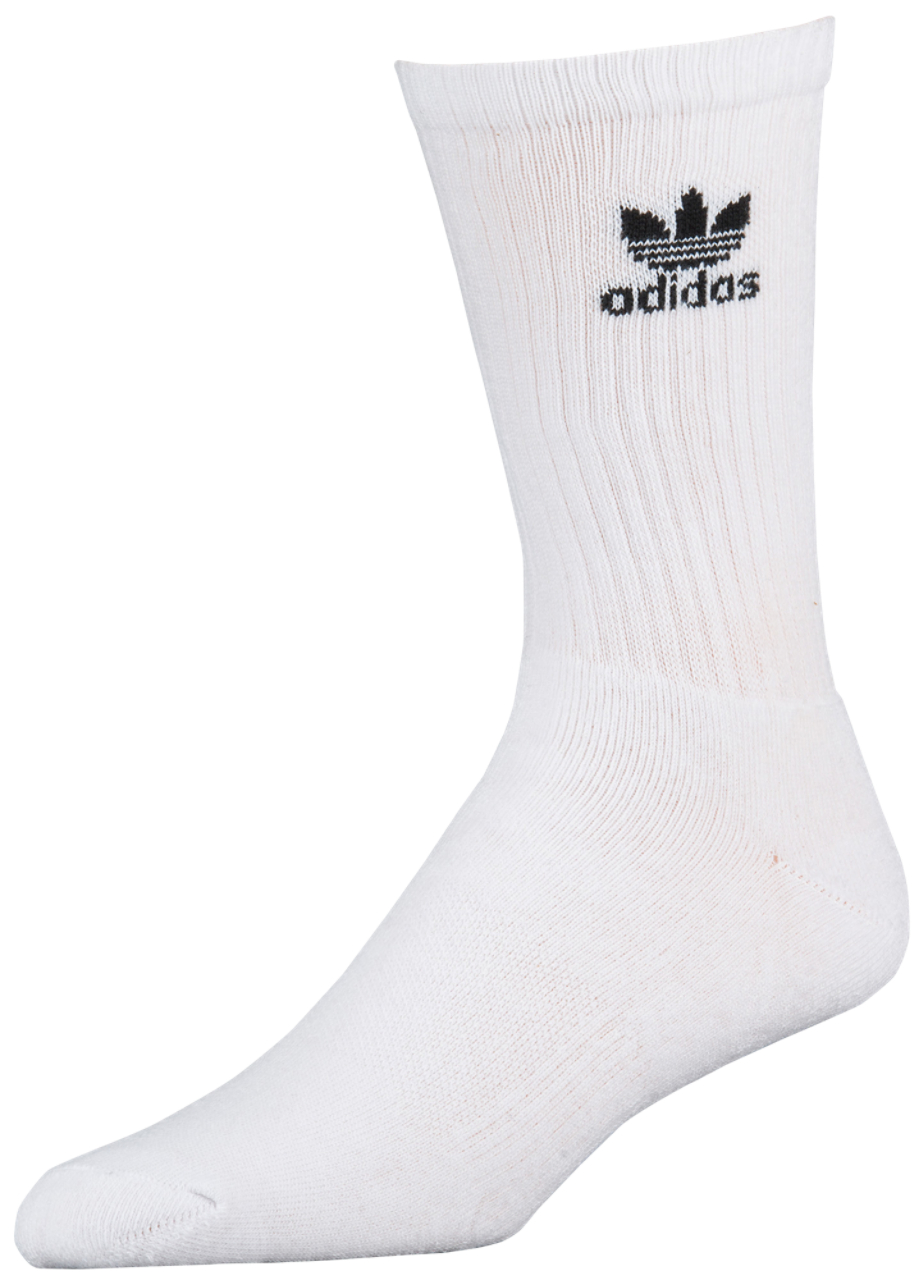 adidas Originals Trefoil 6-Pack Crew Socks Image 3 of 4. Tap to open photo gallery.