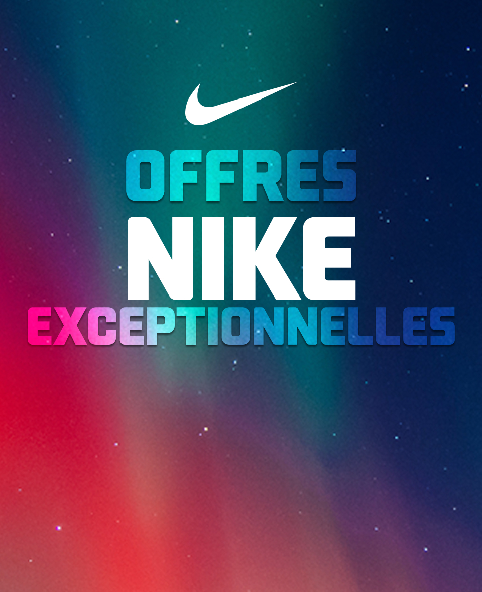 Jusqu'à 50 % de rabais sur les articles Nike