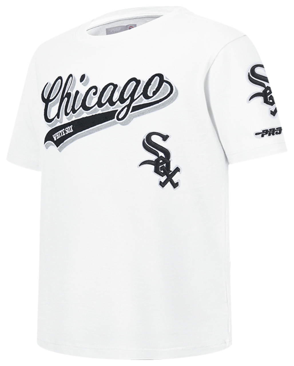 Pro Standard Chicago White Sox Script T-Shirt Image 3 of 7. Tap to open photo gallery.