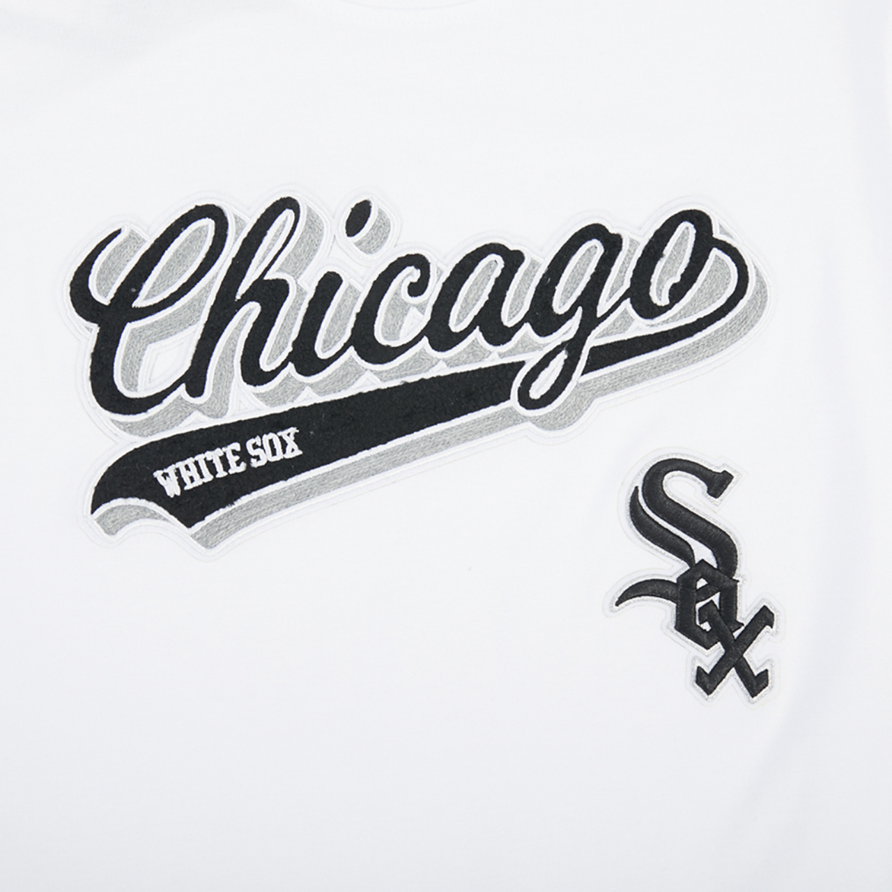 Pro Standard Chicago White Sox Script T-Shirt Image 5 of 7. Tap to open photo gallery.