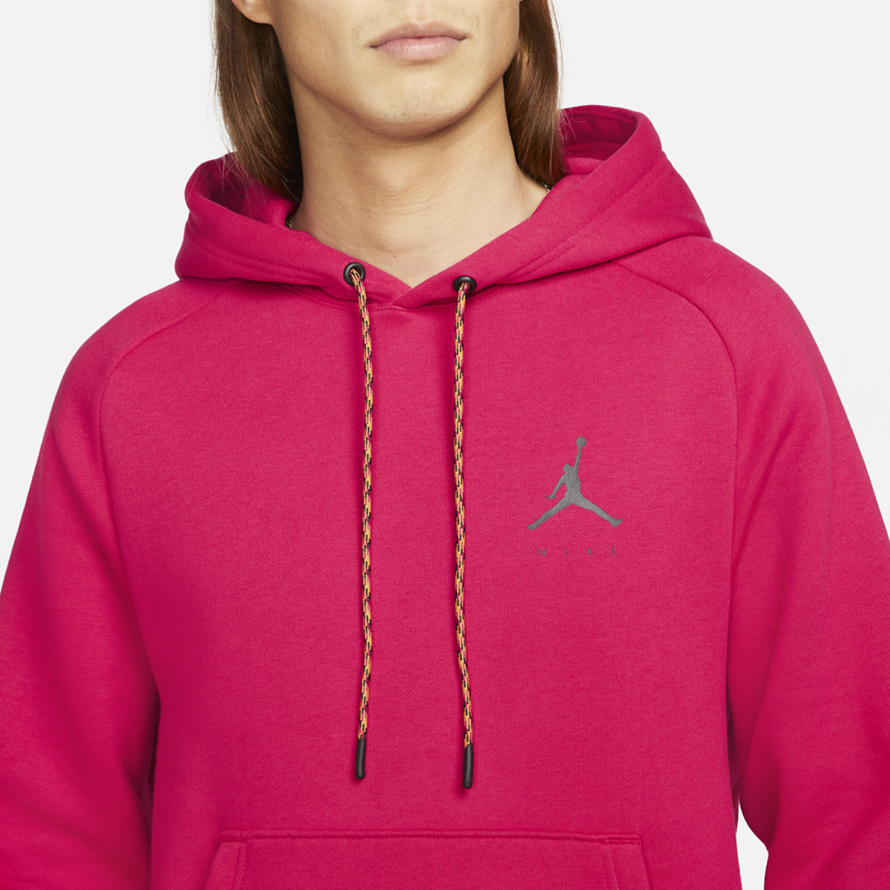 Jordan Jumpman Fleece Pullover Image 4 of 6. Tap to open photo gallery.