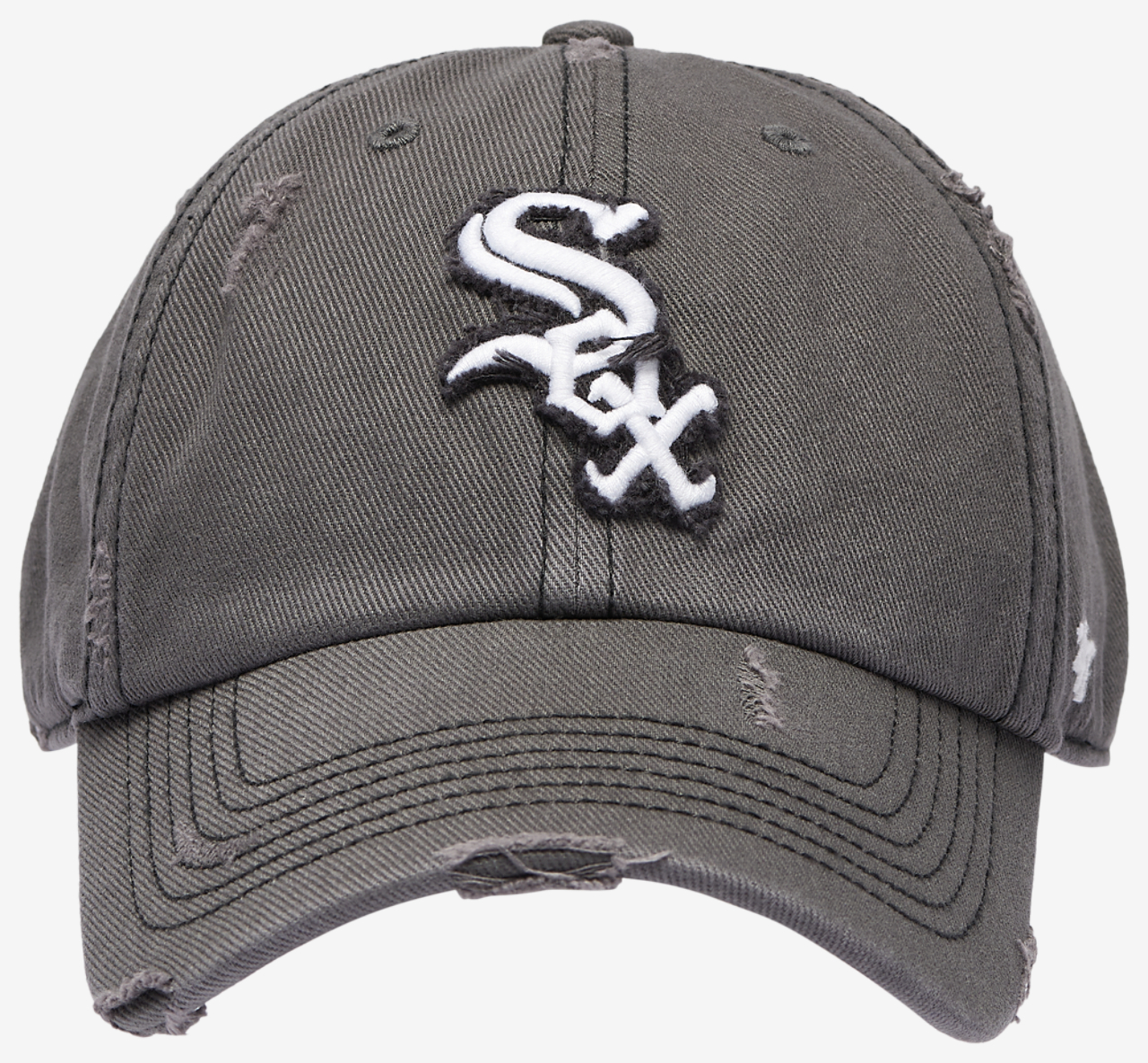 47 Brand White Sox Weathered 47 Clean Up Cap Image 2 of 5. Tap to open photo gallery.