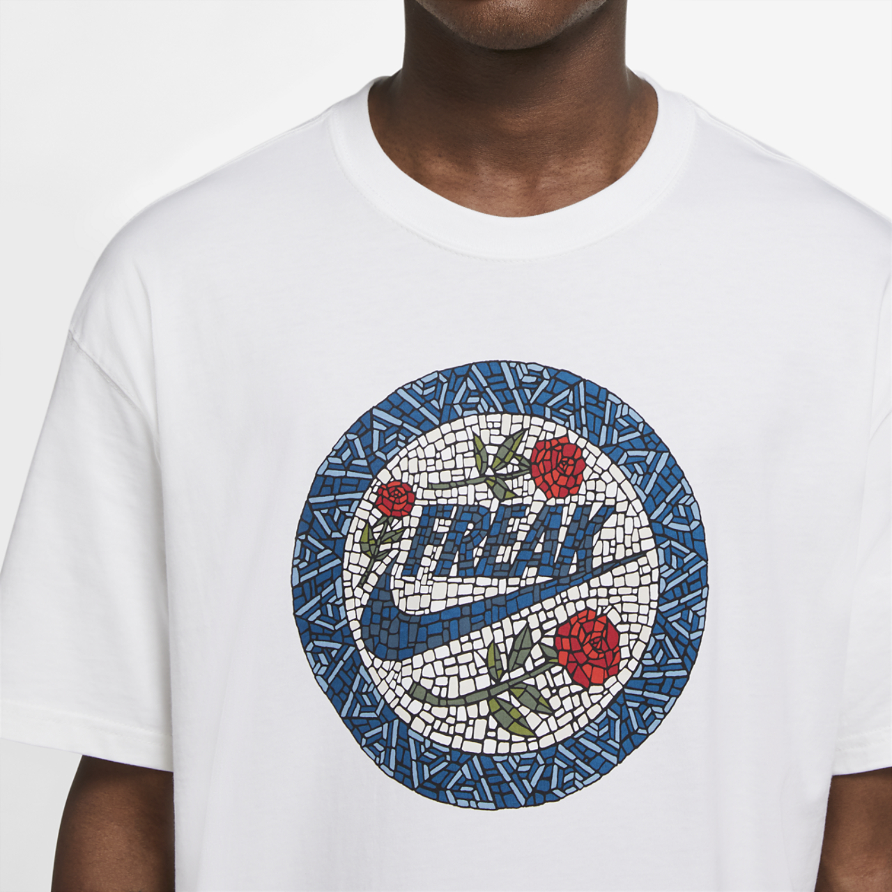 Nike Freak Swoosh Elevated 90 Tee Image 3 of 3. Tap to open photo gallery.