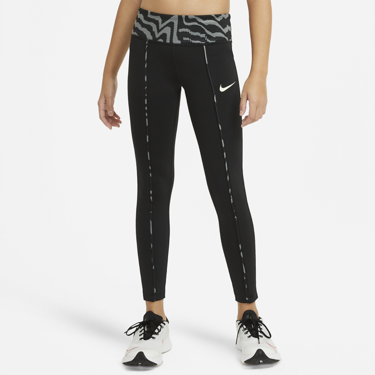 Nike All Over Print One Tights Image 1 of 2. Tap to open photo gallery.