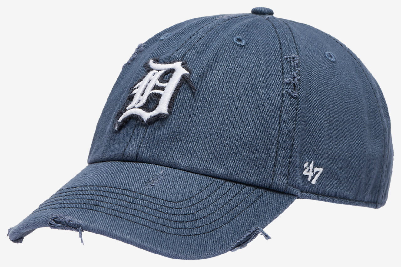 47 Brand Tigers Weathered 47 Clean Up Cap Image 1 of 5. Tap to open photo gallery.
