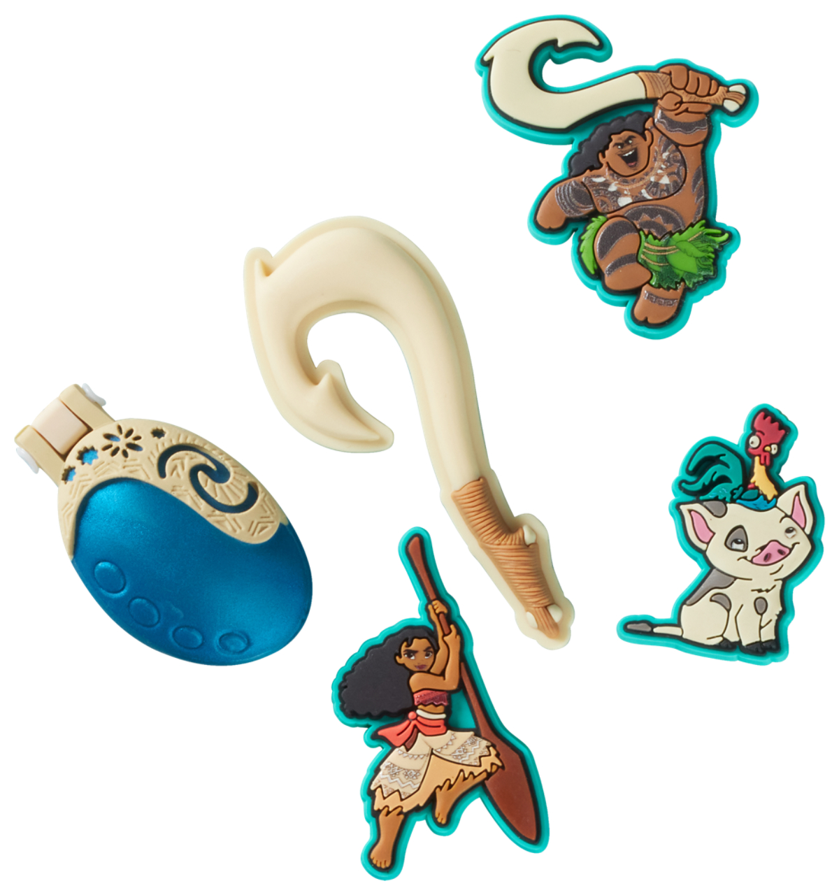 Crocs Jibbitz Disney Moana 5 Pack Image 1 of 6. Tap to open photo gallery.