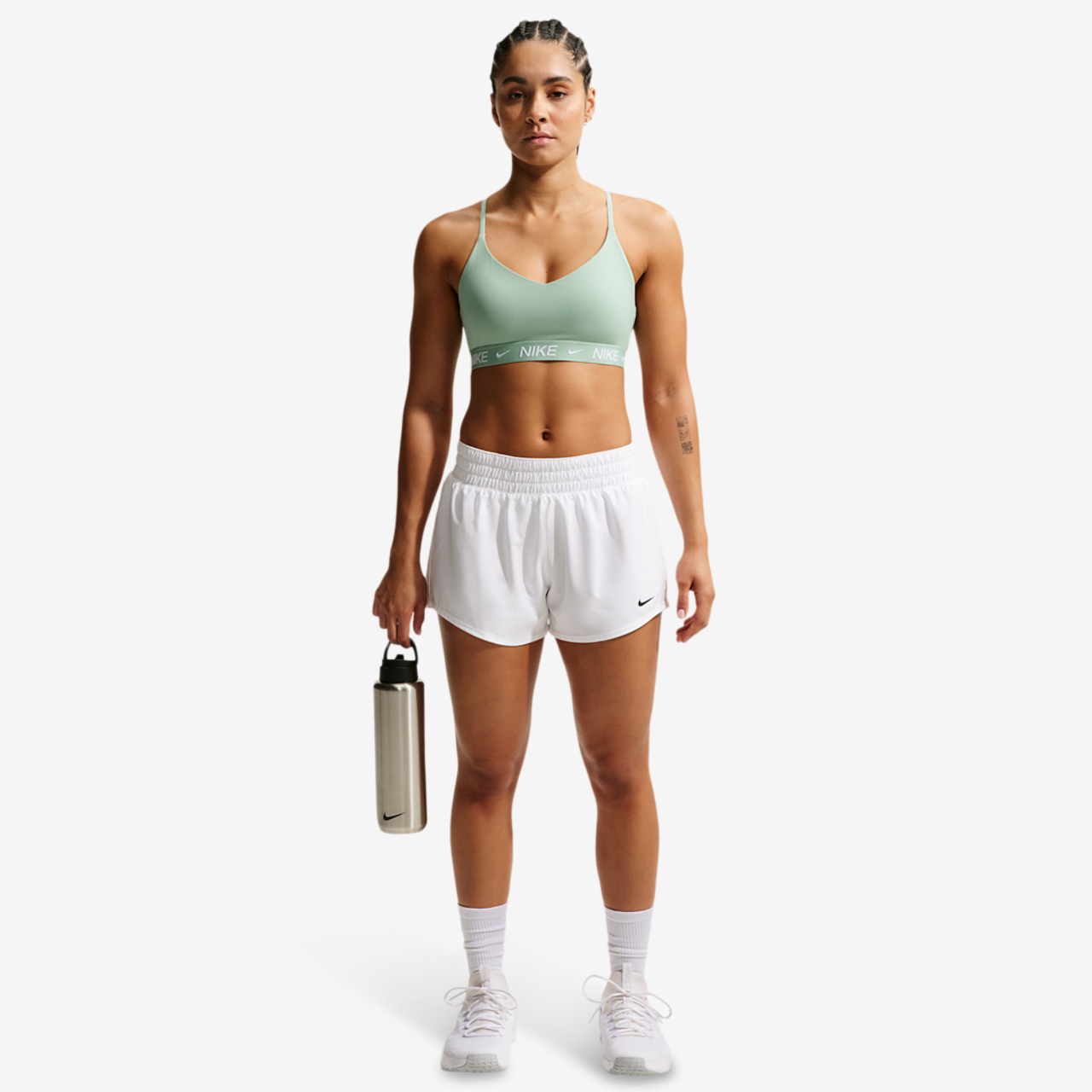 Nike Dri-FIT Indy Bra Image 4 of 5. Tap to open photo gallery.