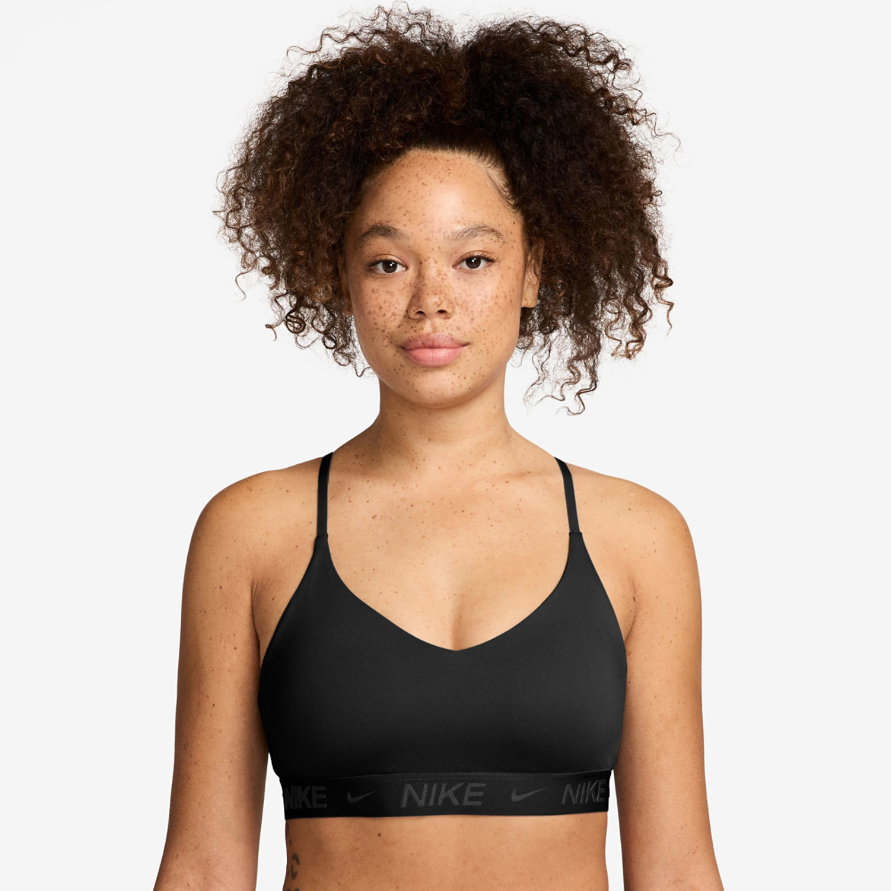 Nike Dri-FIT Indy Bra Image 1 of 2. Tap to open photo gallery.