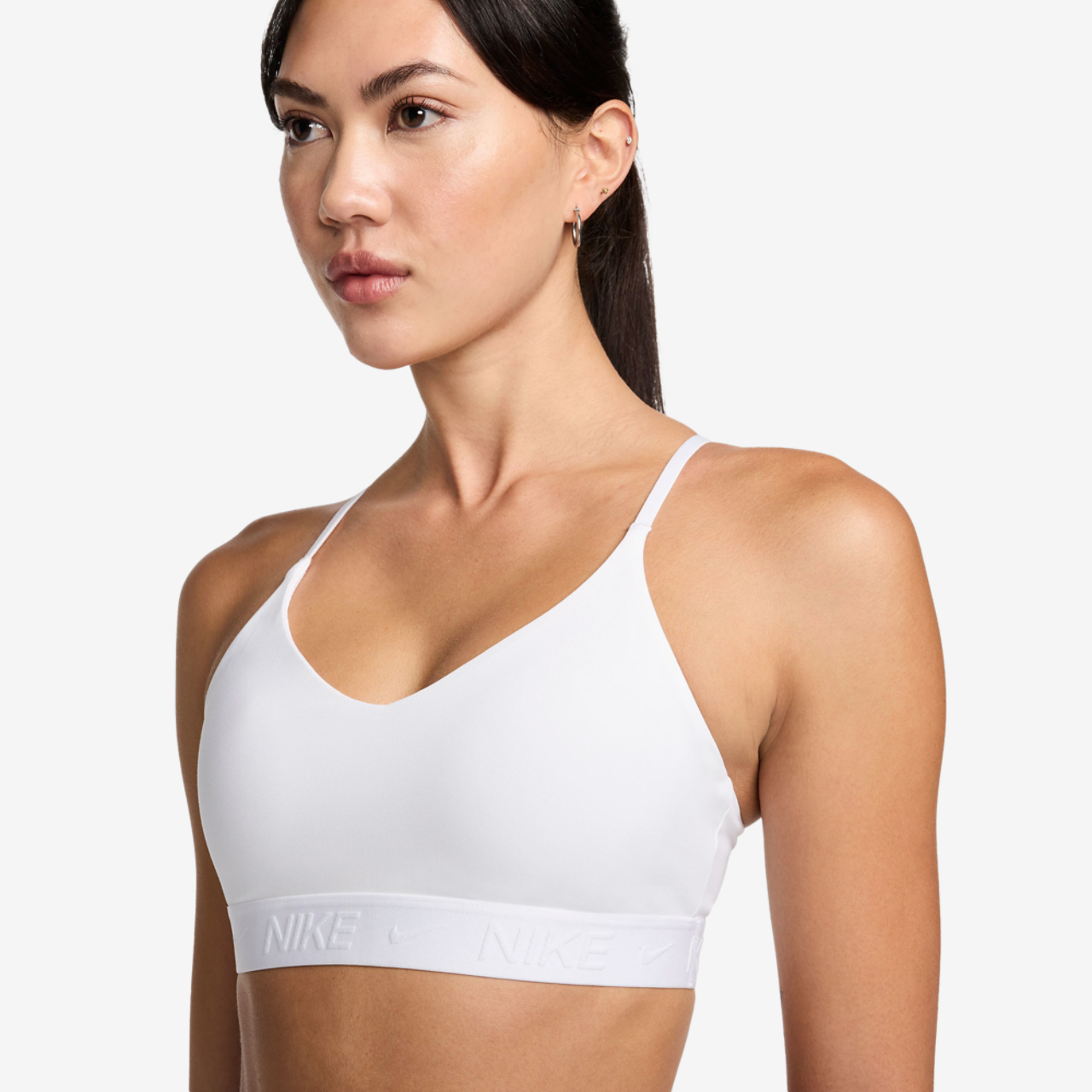 Nike Dri-FIT Indy Bra Image 3 of 5. Tap to open photo gallery.