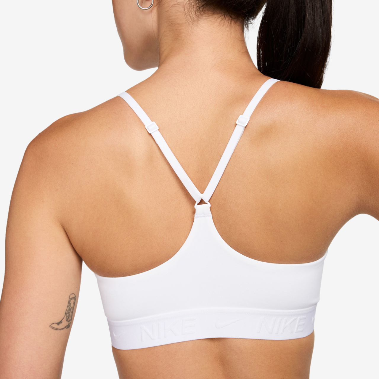 Nike Dri-FIT Indy Bra Image 5 of 5. Tap to open photo gallery.