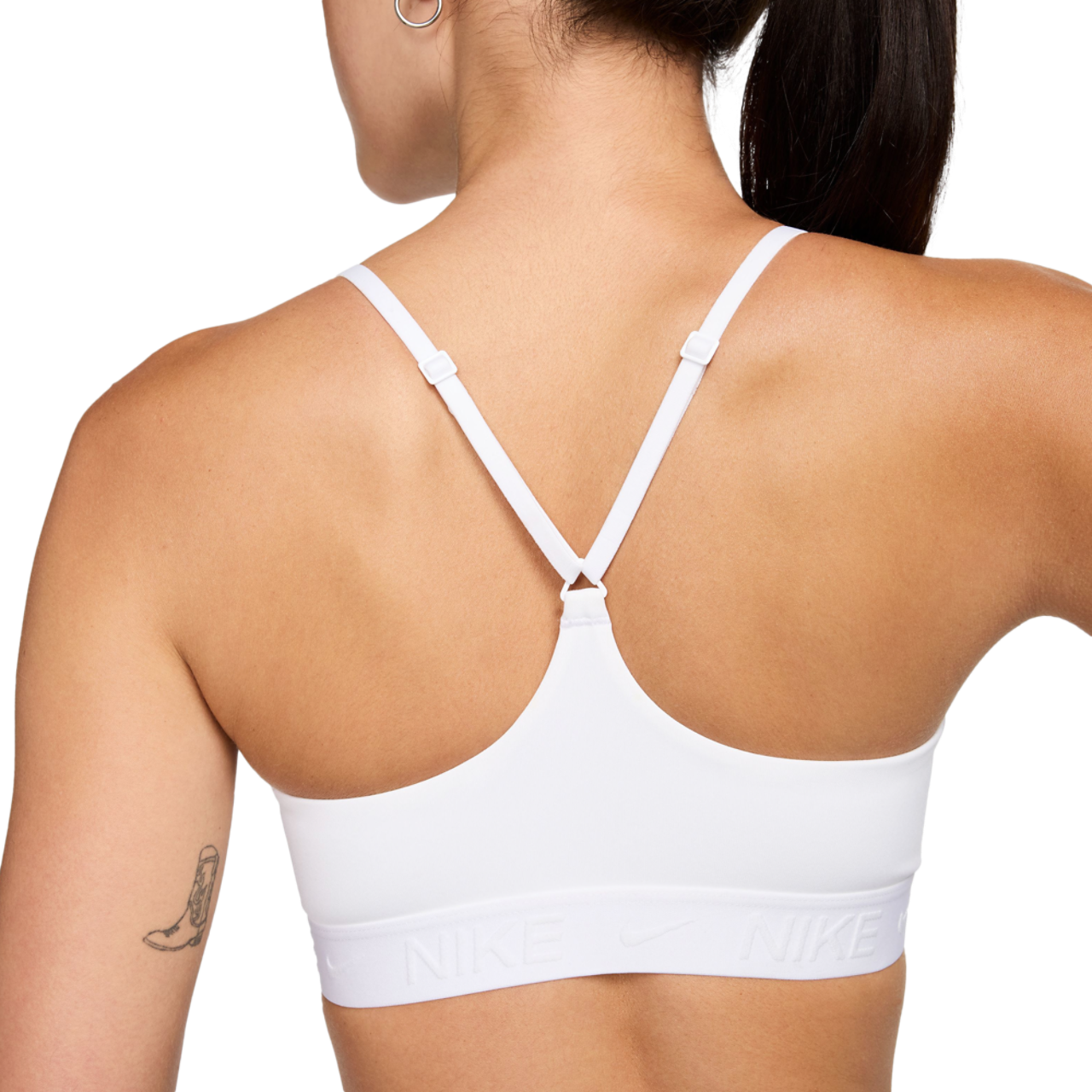 Nike Dri-FIT Indy Bra Image 5 of 5. Tap to open photo gallery.