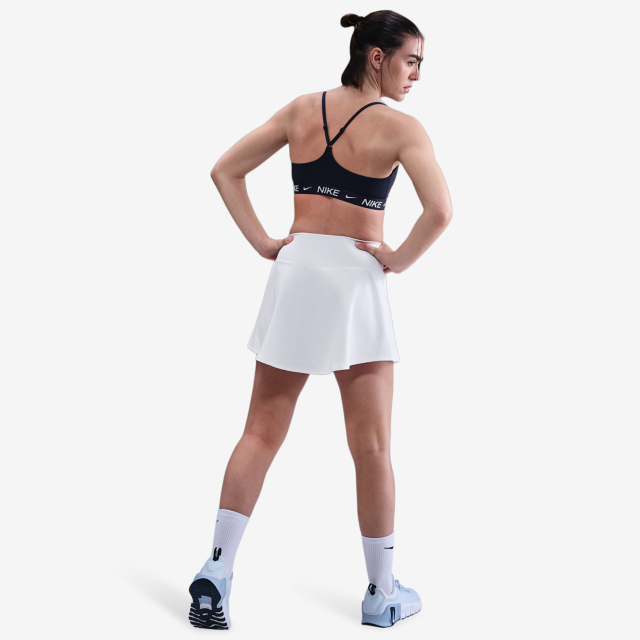 Nike Dri-FIT Indy Bra Image 5 of 5. Tap to open photo gallery.