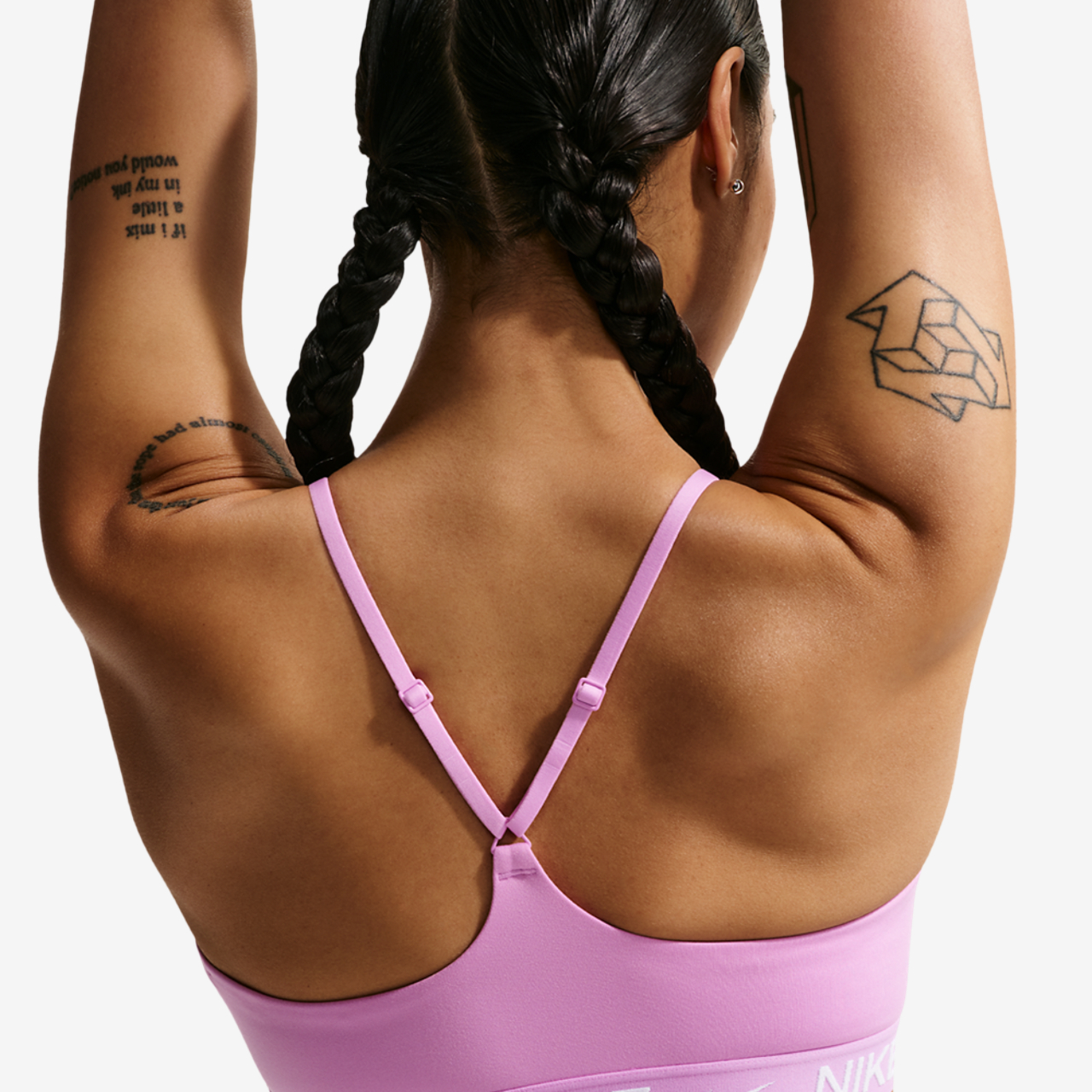 Nike Dri-FIT Indy Bra Image 2 of 5. Tap to open photo gallery.